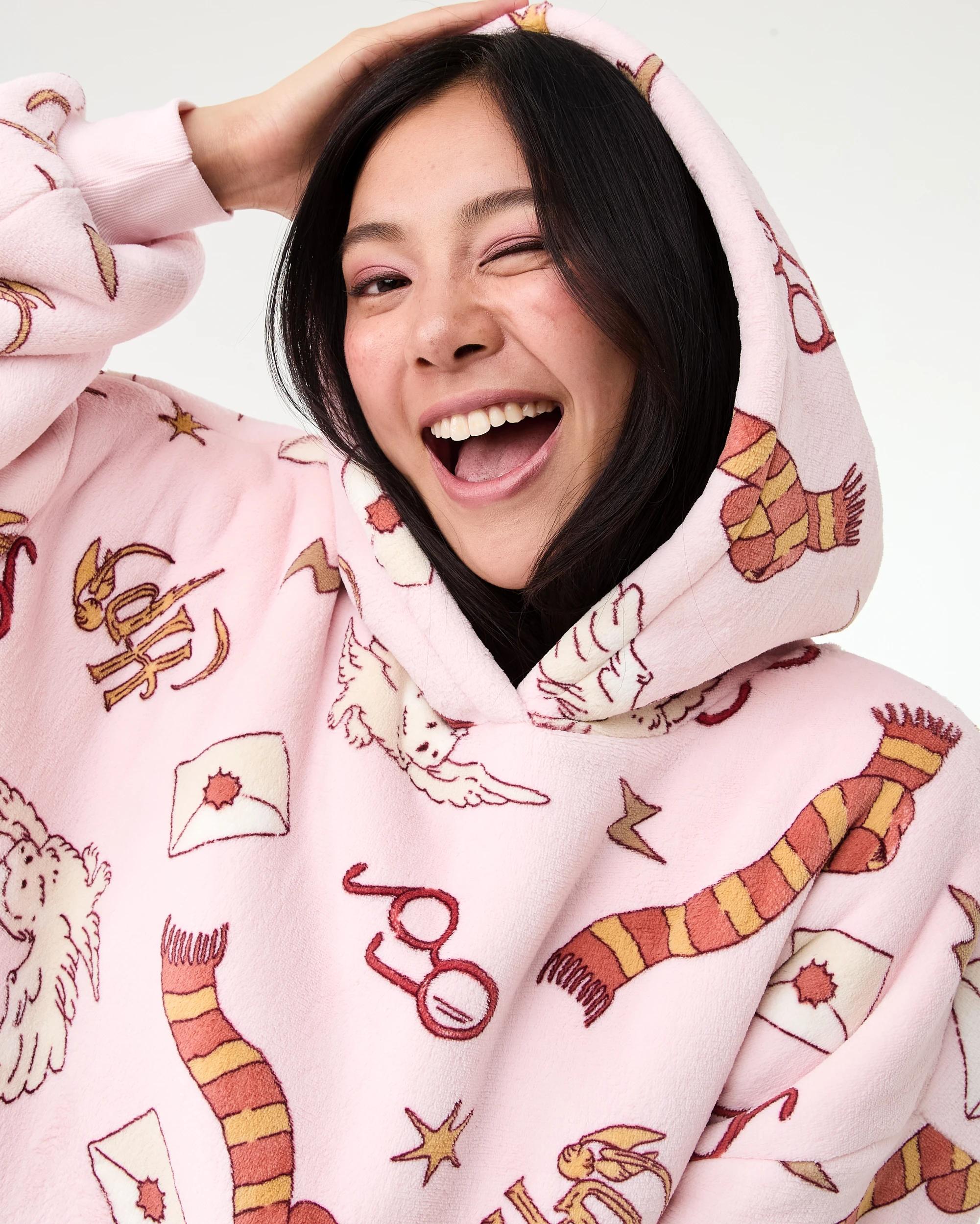 4 Harry Potter License Family Matching Pull Over Gown Pnk Hp, 4 of 7