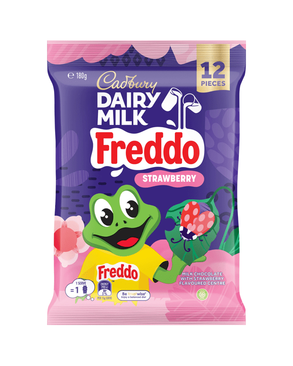 12 Piece Cadbury Dairy Milk Freddo Strawberry 180g