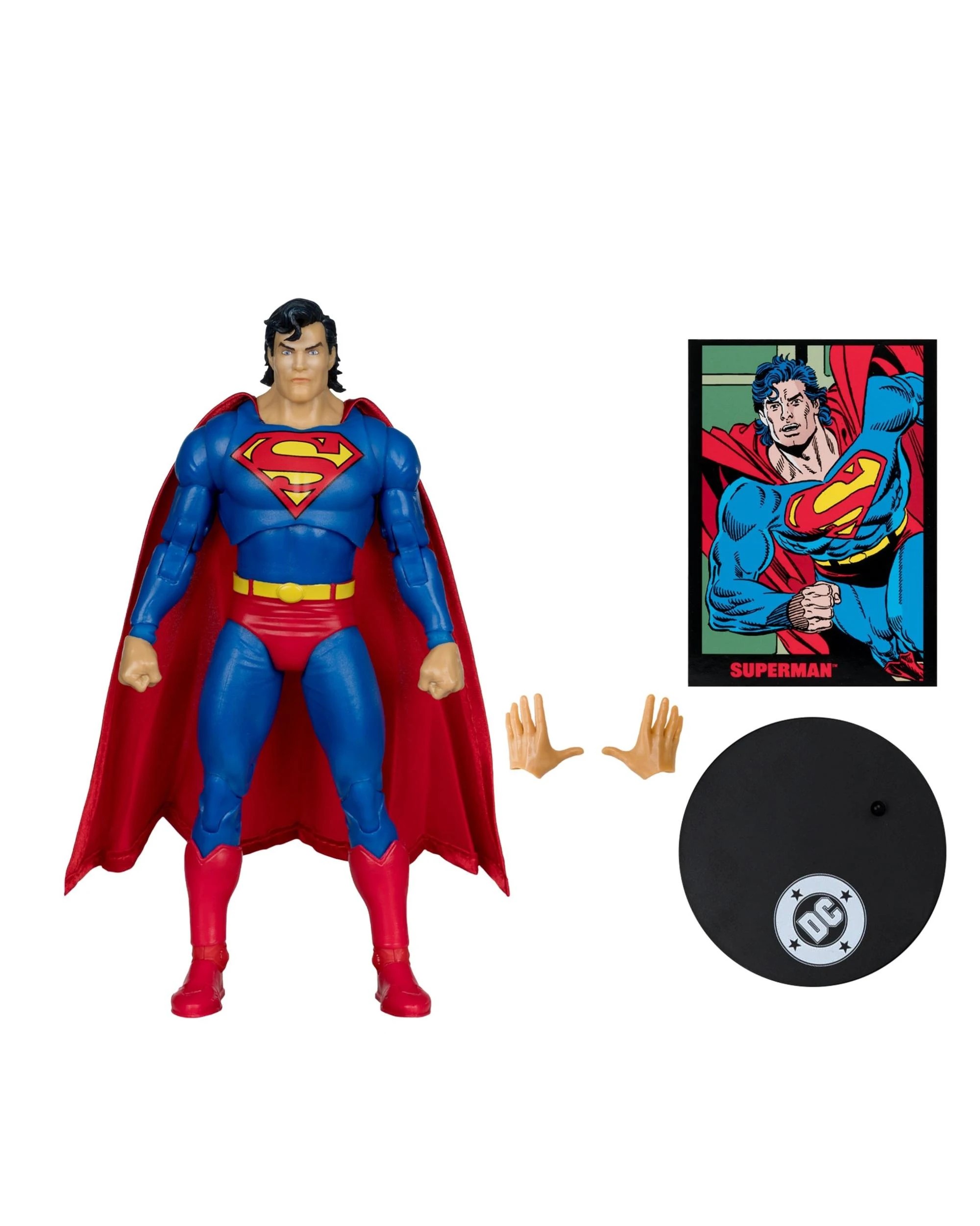 4 DC Direct Page Punchers Zero Hour Superman 7 inch Action Figure, 4 of 10