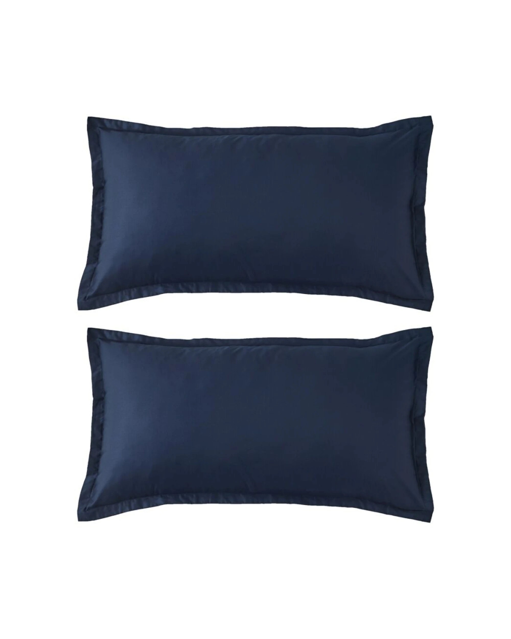 1 Grosvenor House Egyptian Cotton Body Tailored Pillowcase 2PK 500TC - Blue, 1 of 4