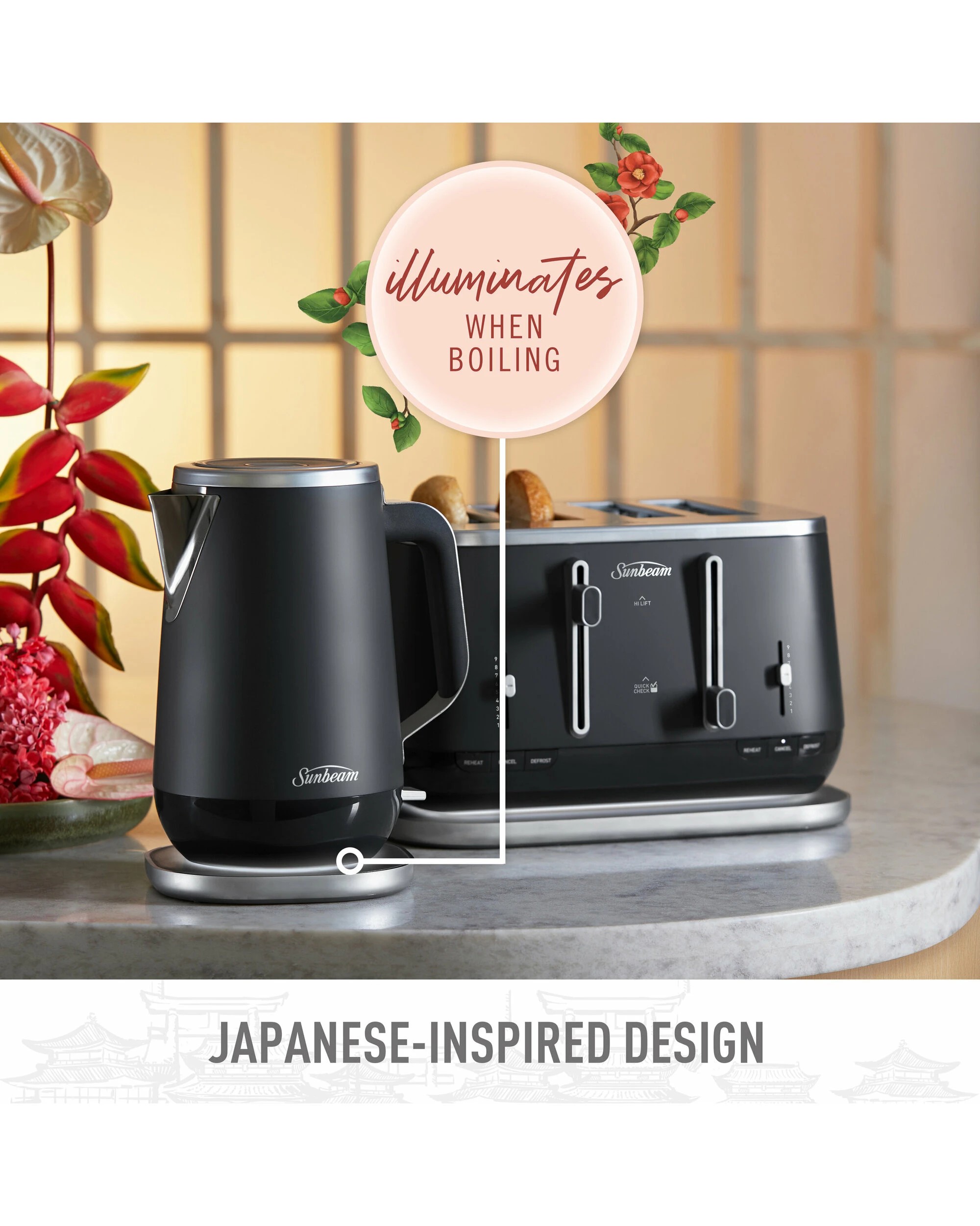 5 Sunbeam Kyoto City Collection 1.7L Kettle Black, 5 of 5