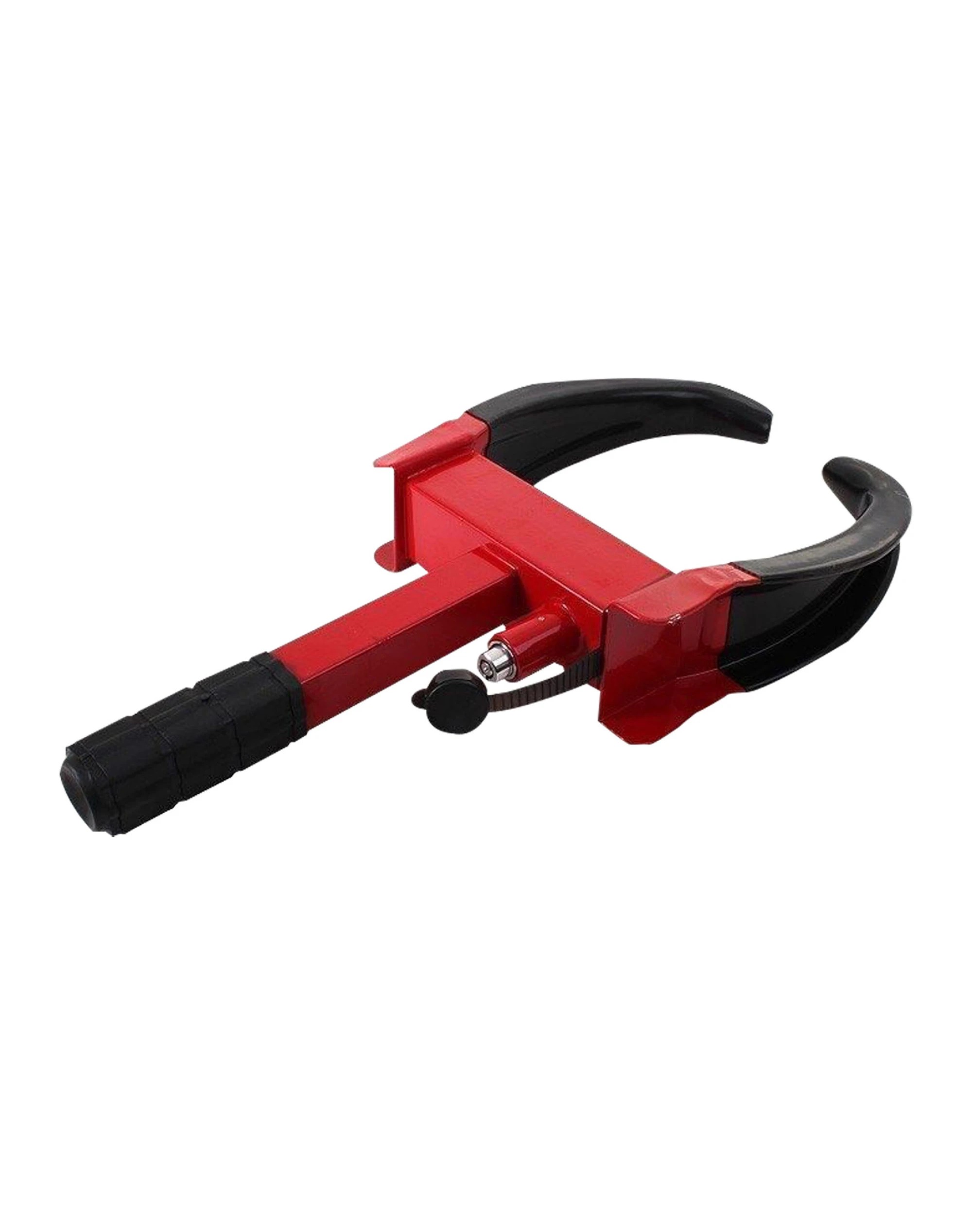 2 Alko 650300 Security Easy Clamp Anti Theft Wheel Lock - Red, 2 of 4
