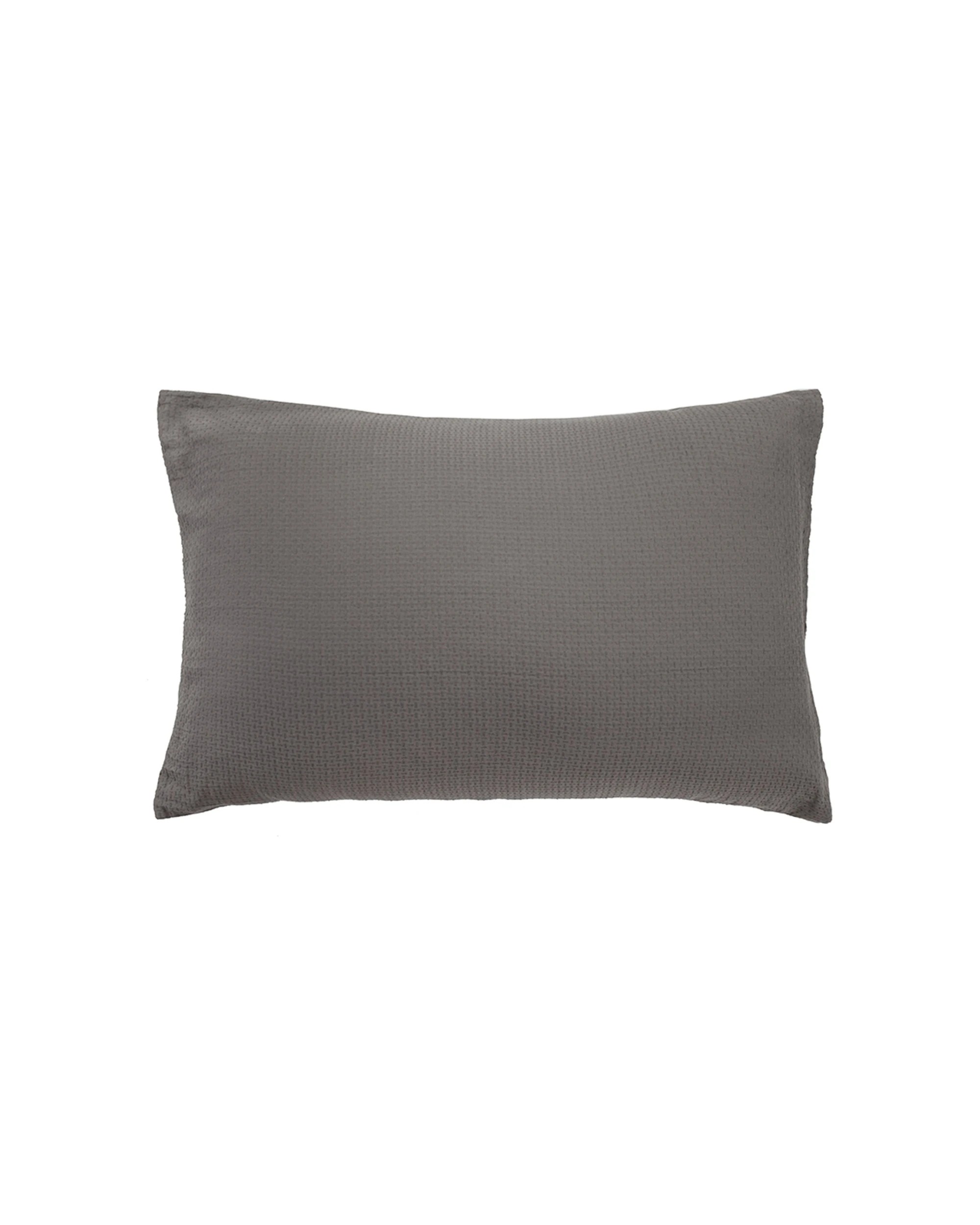4 Bambury Quilt Cover Set Boyd Soft Touch Woven Home - King Bed - Grey, 4 of 7