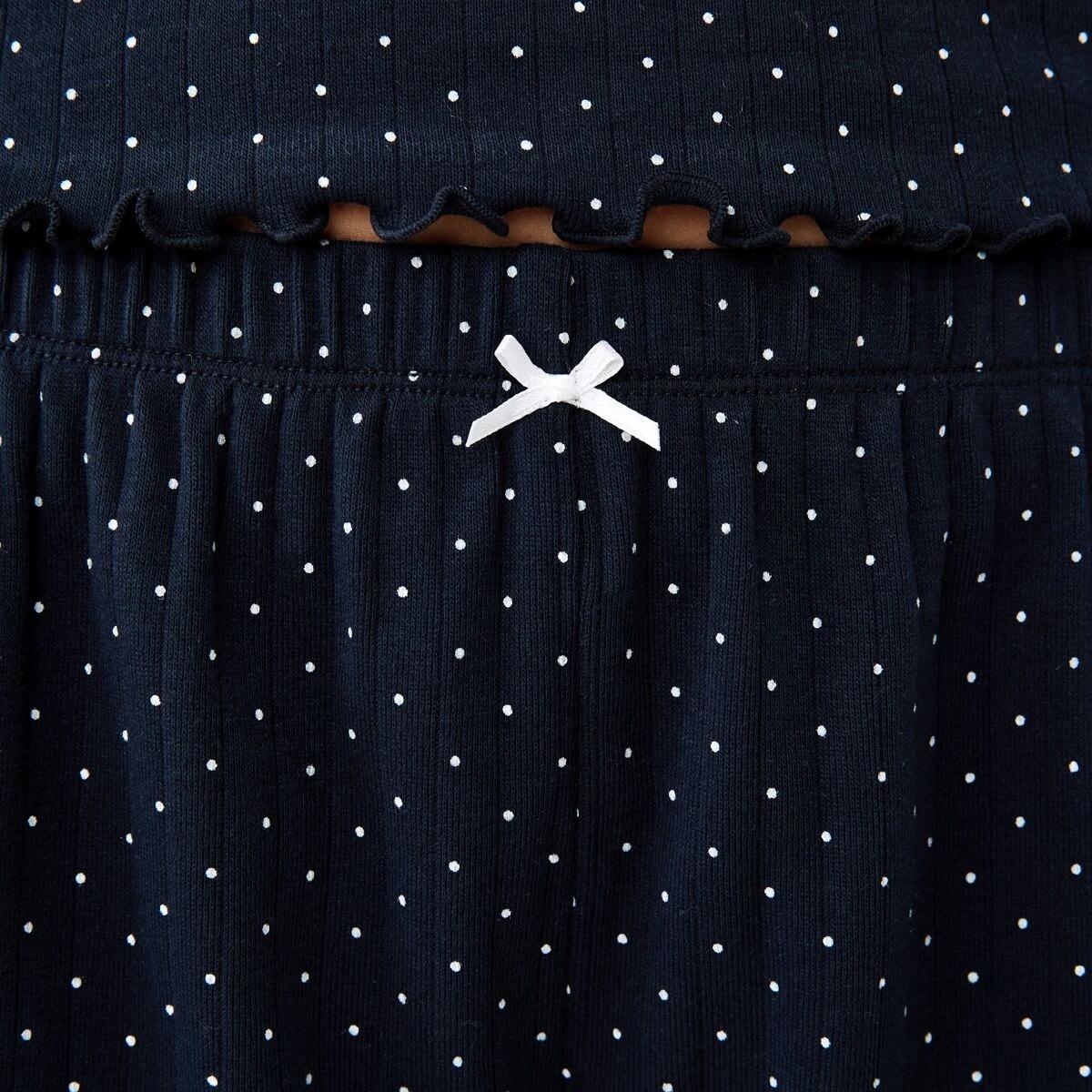 4 Rib Sleep Shorts PIN SPOT, 4 of 7