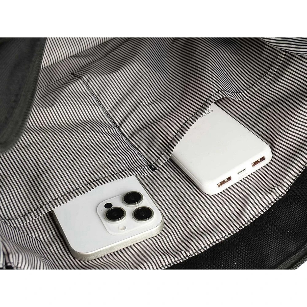 8 Otto 14" Tote Bag Black, 8 of 10