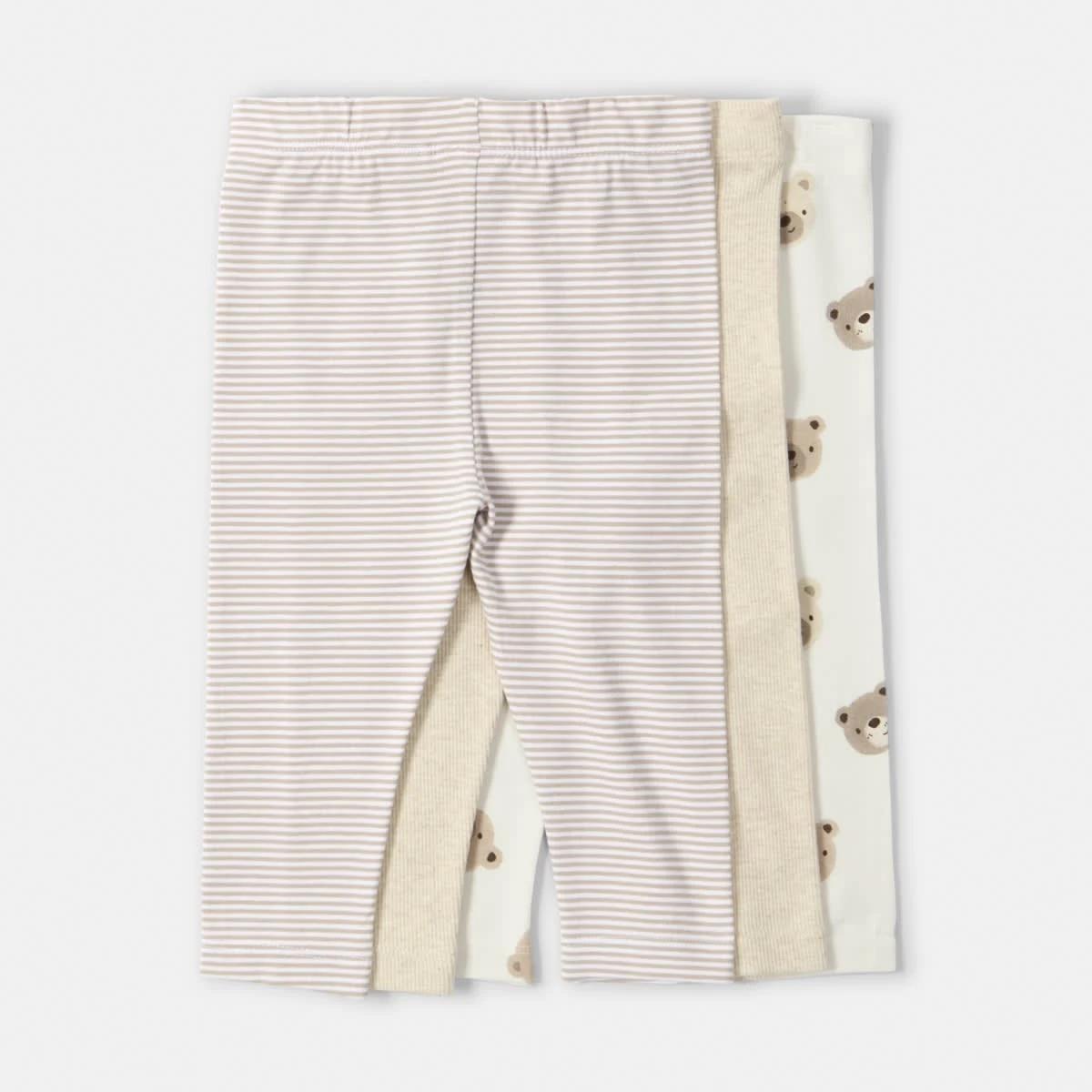 2 3 Pack Leggings Bge Bears, 2 of 8