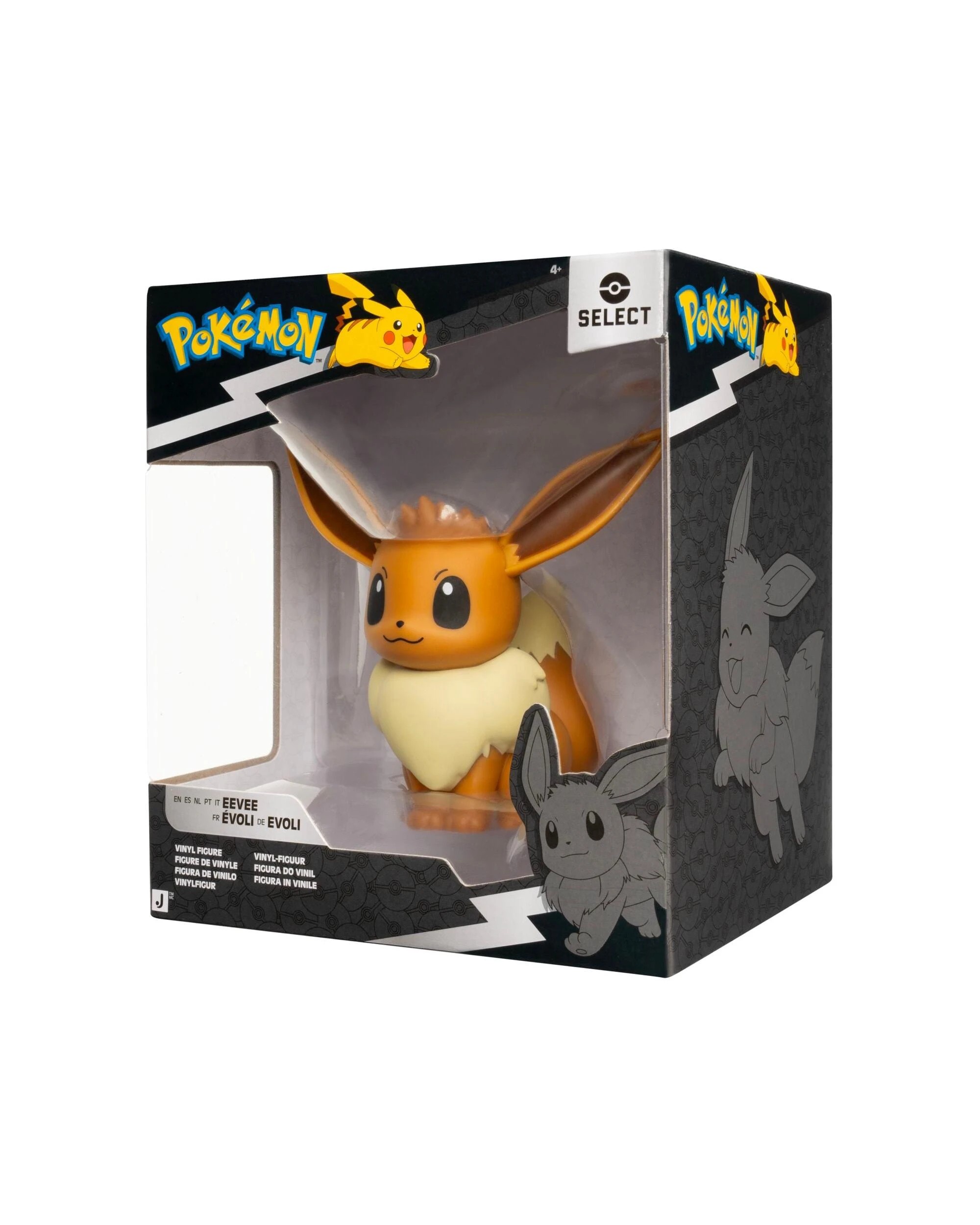 1 Pokemon Select Eevee 4 inch Vinyl Figure, 1 of 8