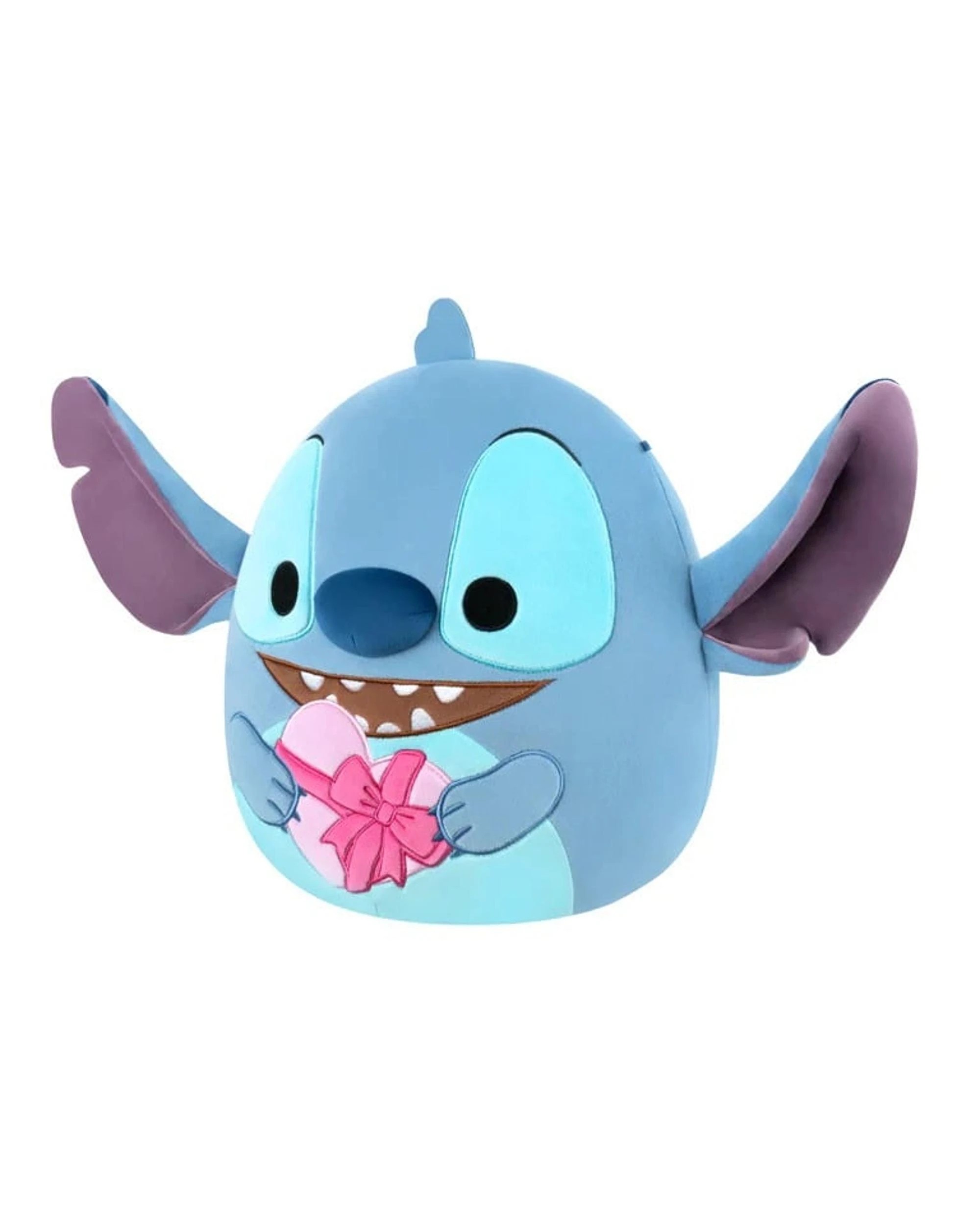 2 Squishmallows Disney Lilo and Stitch Stitch with Heart 8 inch Valentines Plush, 2 of 5