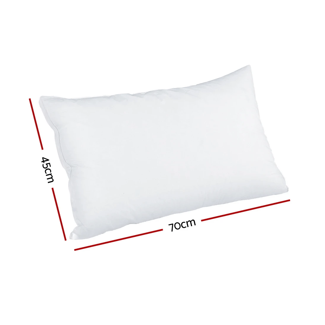 2 Giselle Bedding Shredded Memory Foam Pillow Adjustable Loft - Multi, 2 of 2