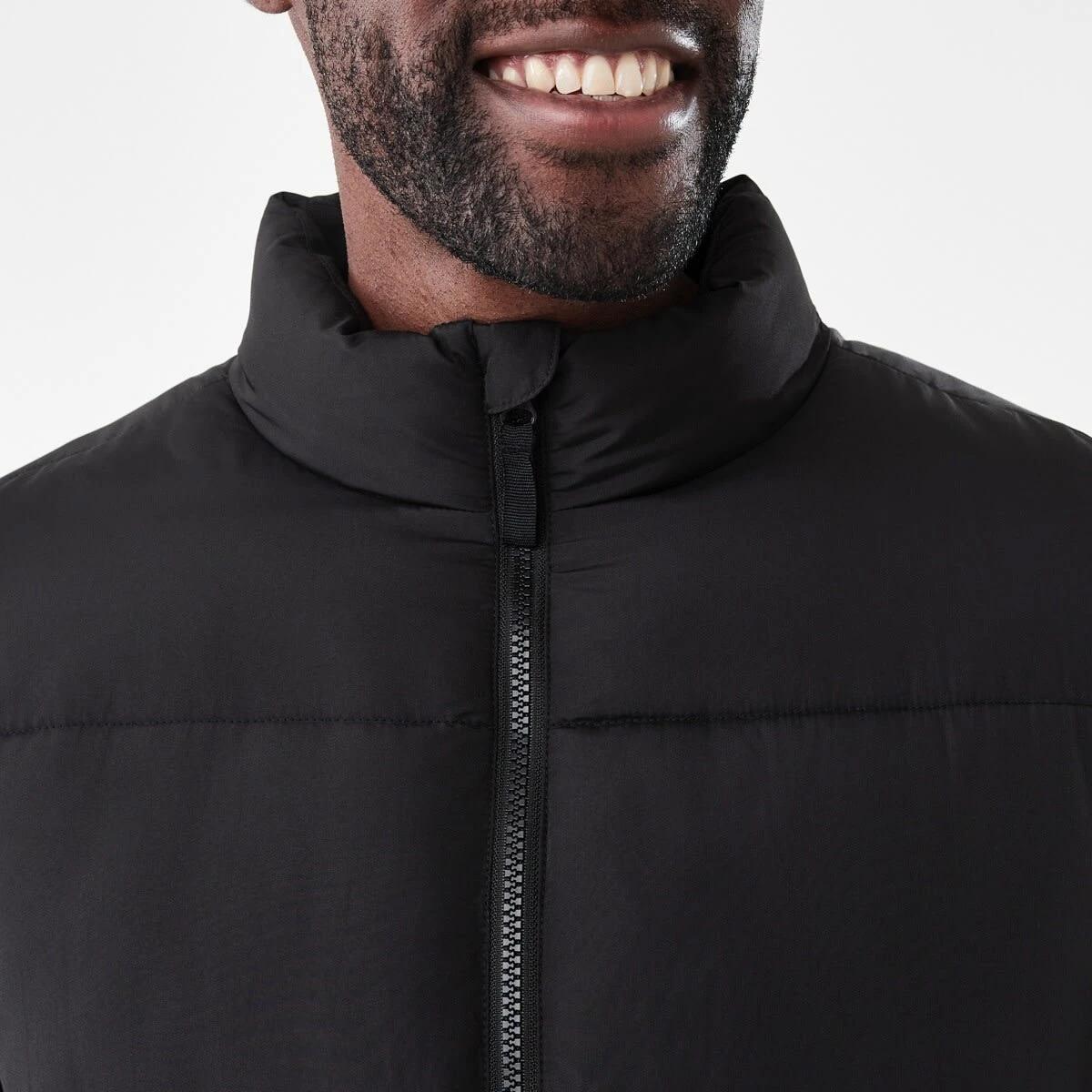 6 Funnel Neck Puffer Jacket Black, 6 of 7