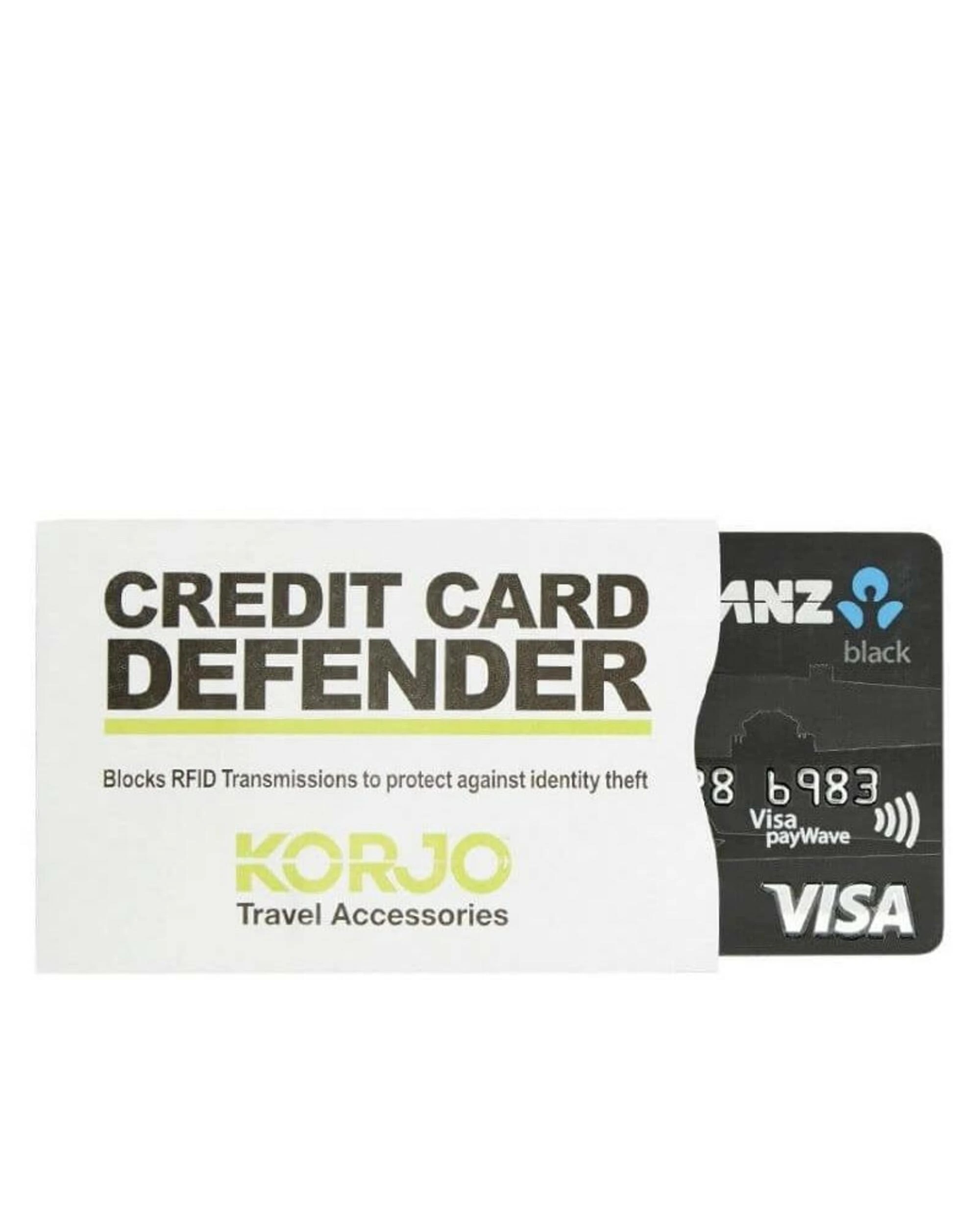 2 Korjo RFID Credit Card Defender Sleeves - 3-Pack - White, 2 of 2