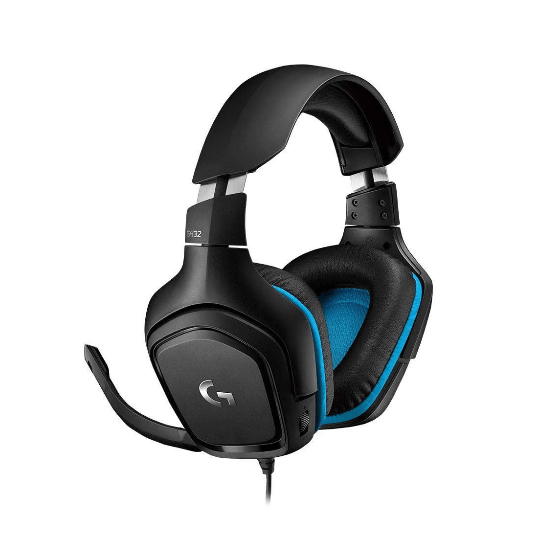 1 Logitech G432 7.1 Surround Sound Gaming Headset
 - Black, 1 of 4