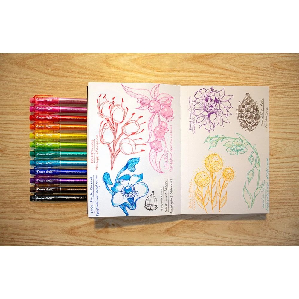 6 PILOT FriXion Fineliners Assorted 6 Pack, 6 of 7