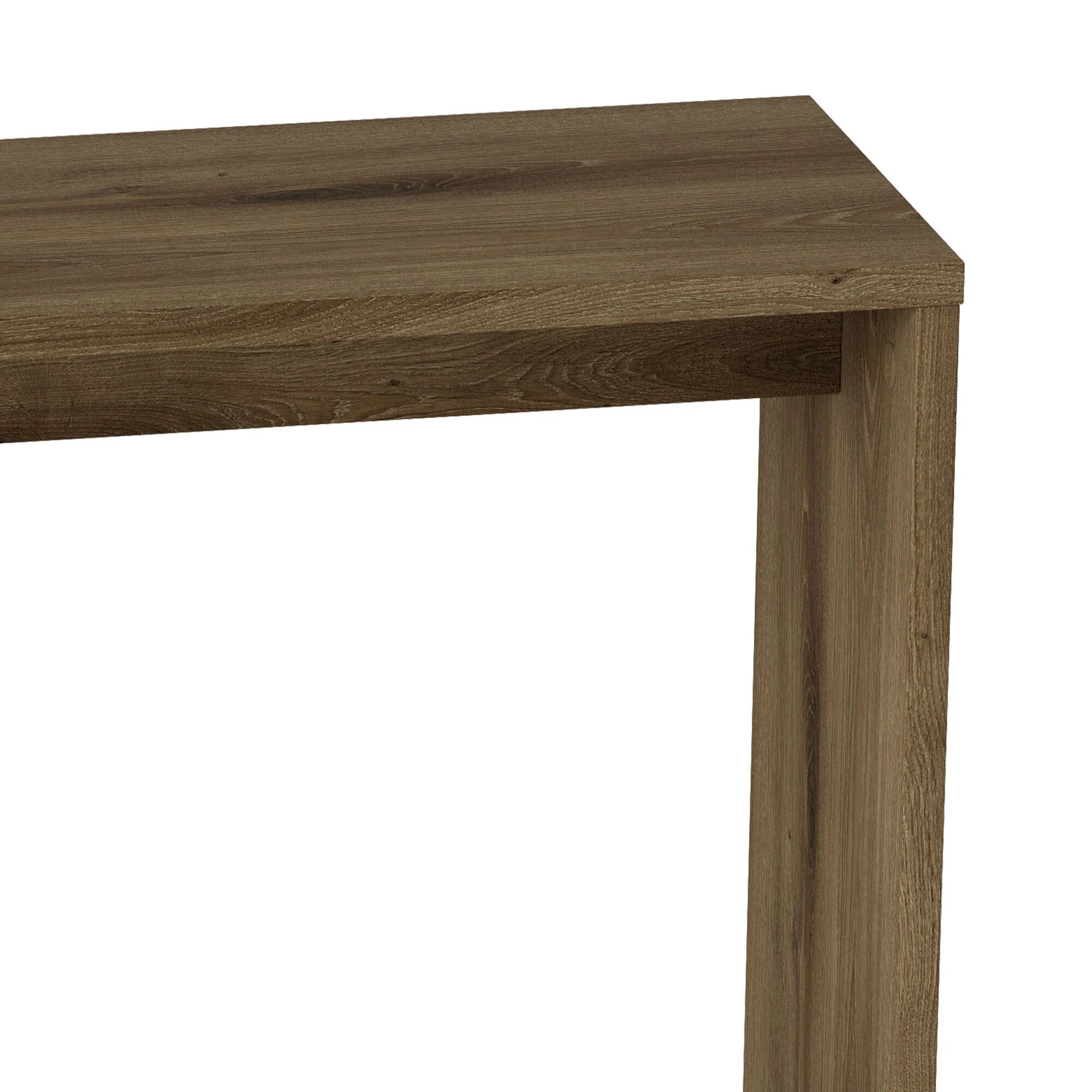 6 Levede Slim Side Table Two-Tier - Brown, 6 of 9