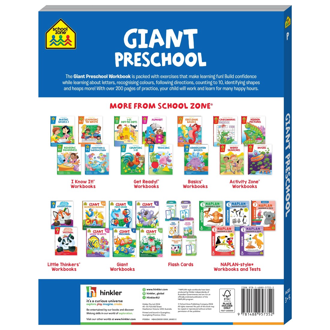2 Giant: Preschool - Book, 2 of 5