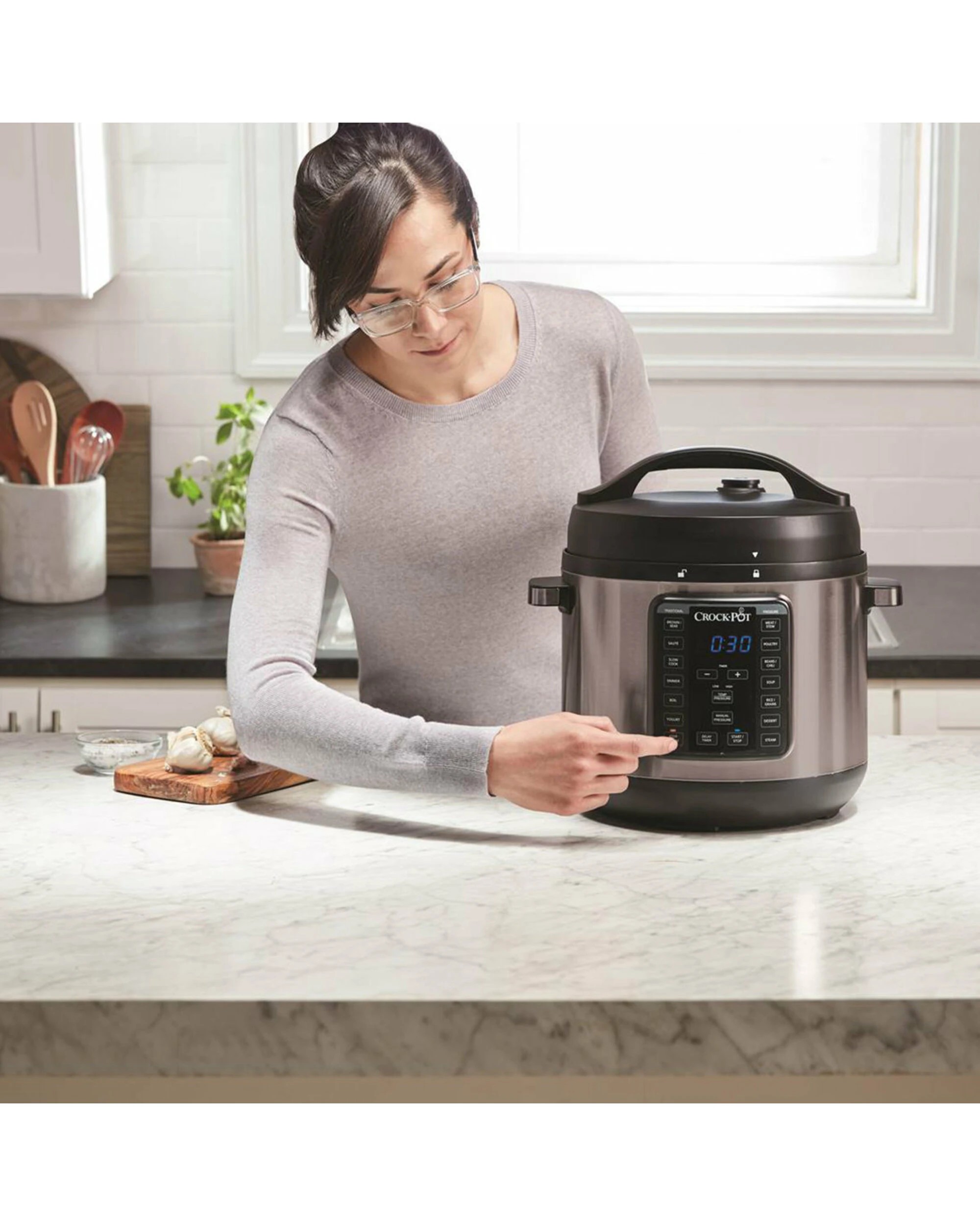 3 Crock Pot Express Crock XL Multi Cooker, 3 of 4