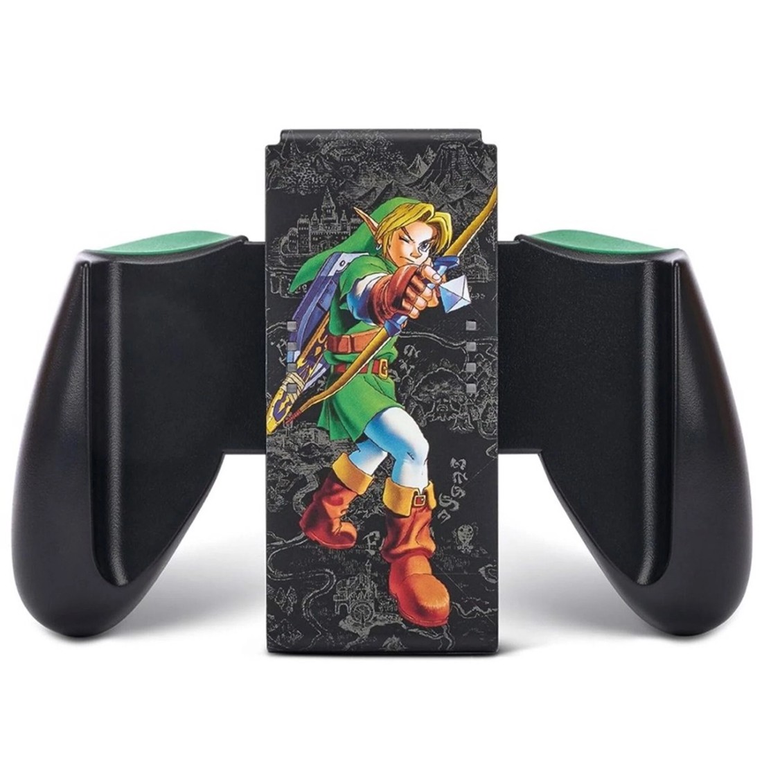 1 PowerA Joy-Con Comfort Grip for Nintendo Switch - Link - Black, 1 of 2