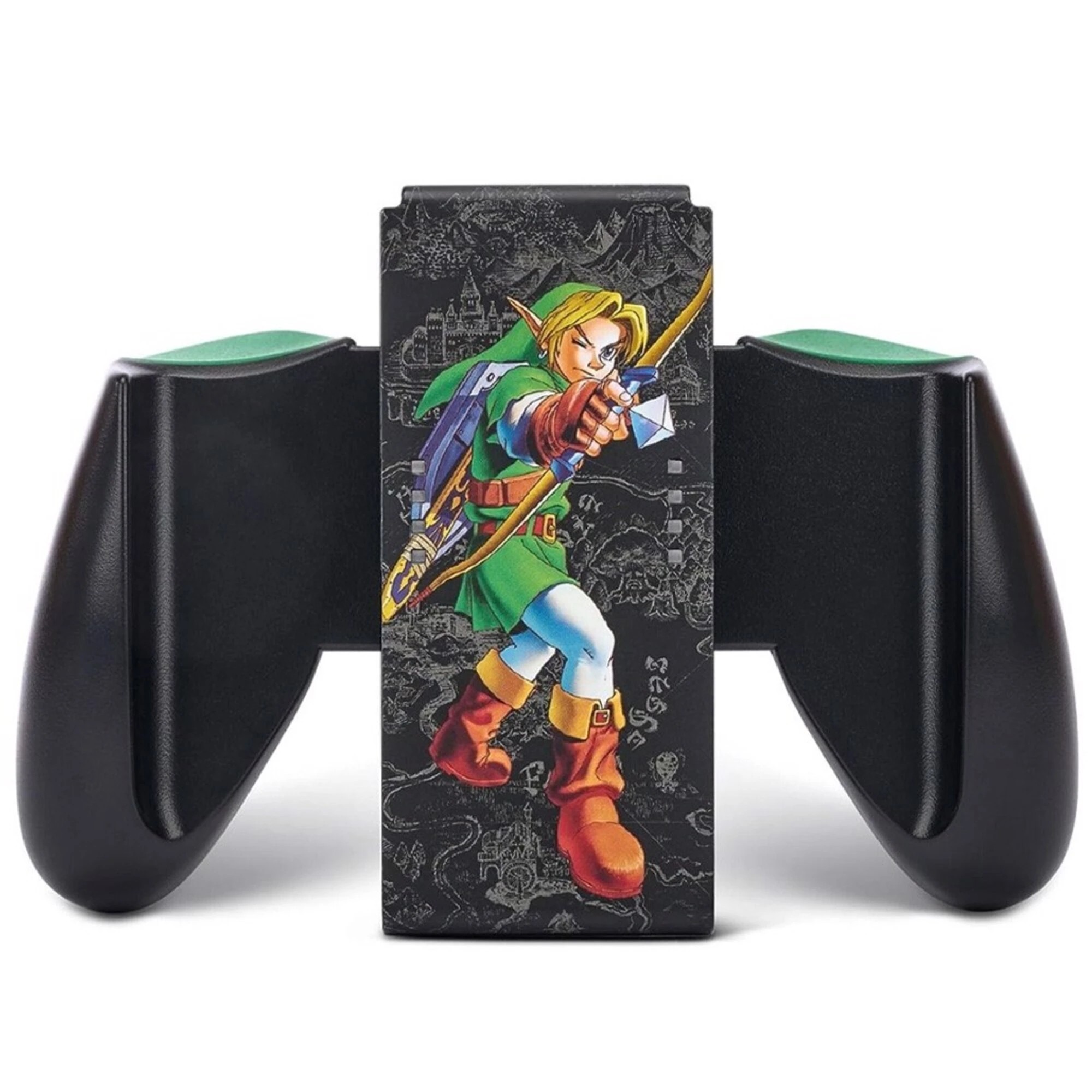 1 PowerA Joy-Con Comfort Grip for Nintendo Switch - Link - Black, 1 of 2