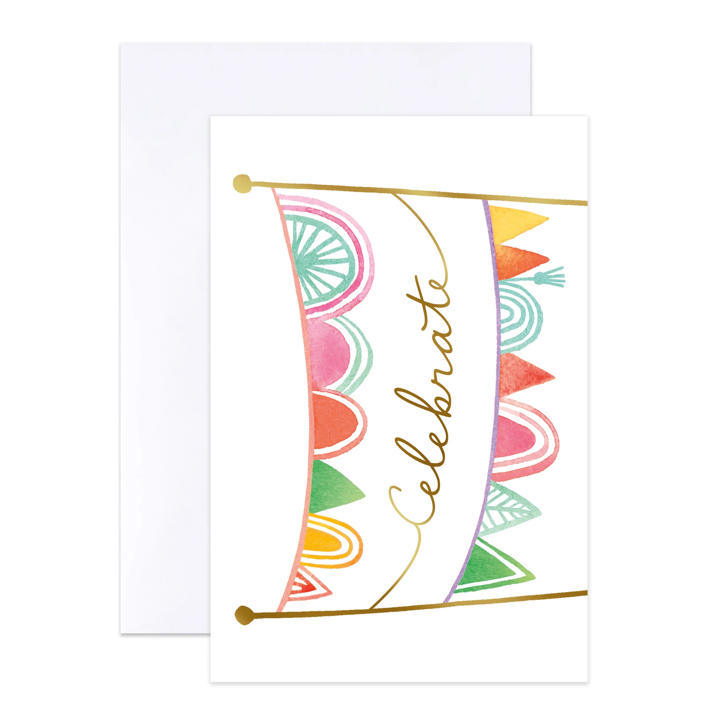 5 12 Pack Hallmark Birthday Cards - Watercolour, 5 of 6