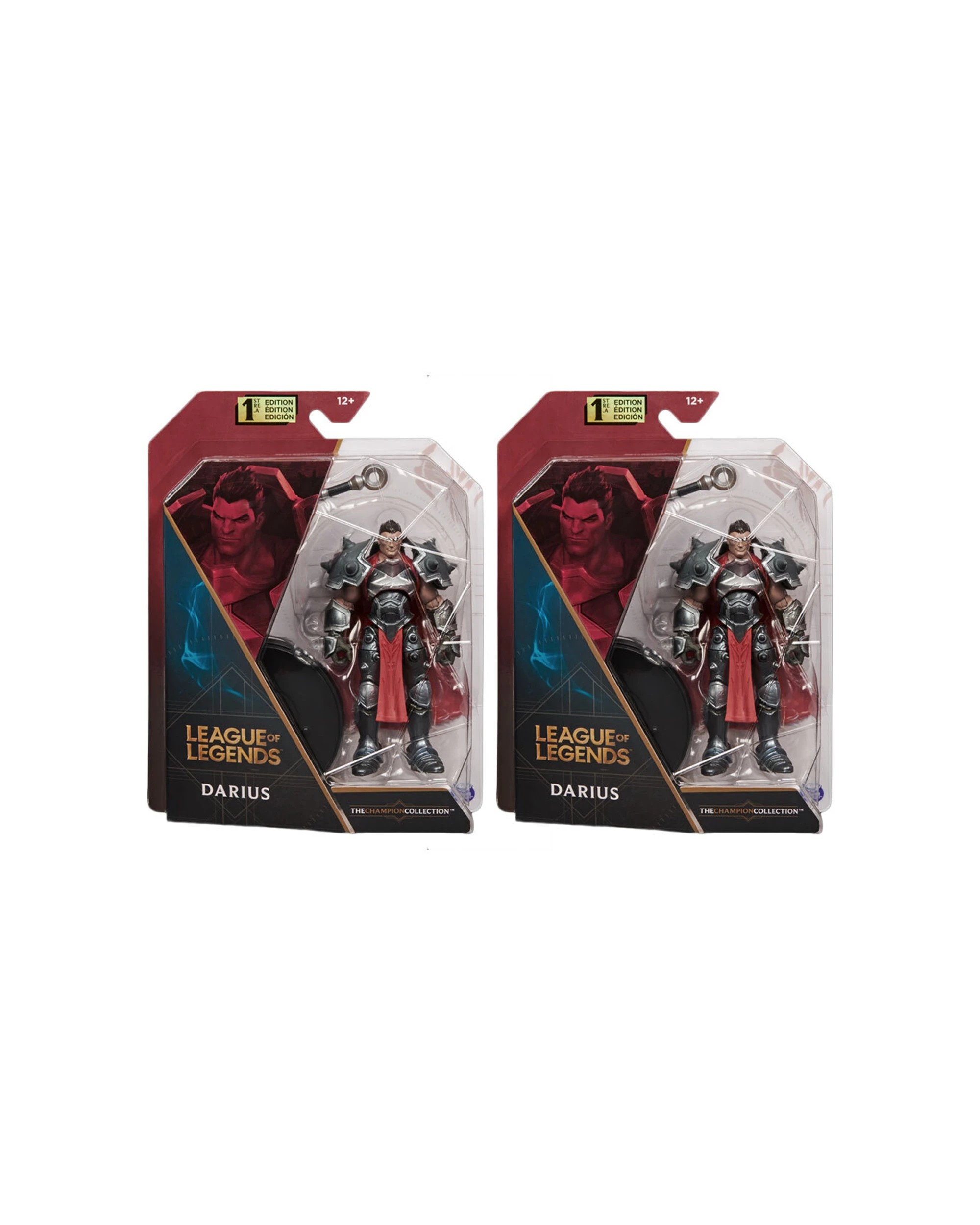 1 SPIN MASTER 2PK League Of Legends Darius Figure Darius Action Figure 4 Inch
 - black, 1 of 3