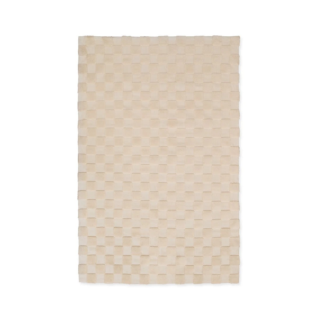 6 Check Rug - Natural, Extra Large - 270cm x 180cm, 6 of 7