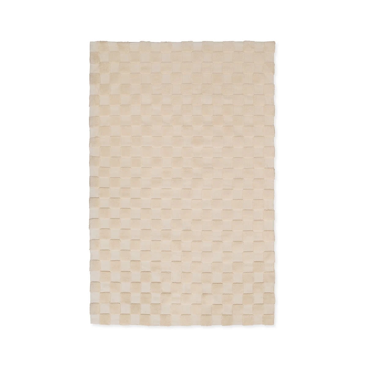 6 Check Rug - Natural, Extra Large - 270cm x 180cm, 6 of 7