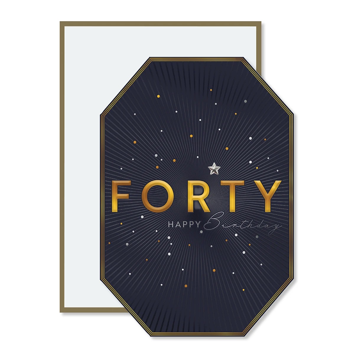 1 Hallmark Birthday Card - Forty, 1 of 3