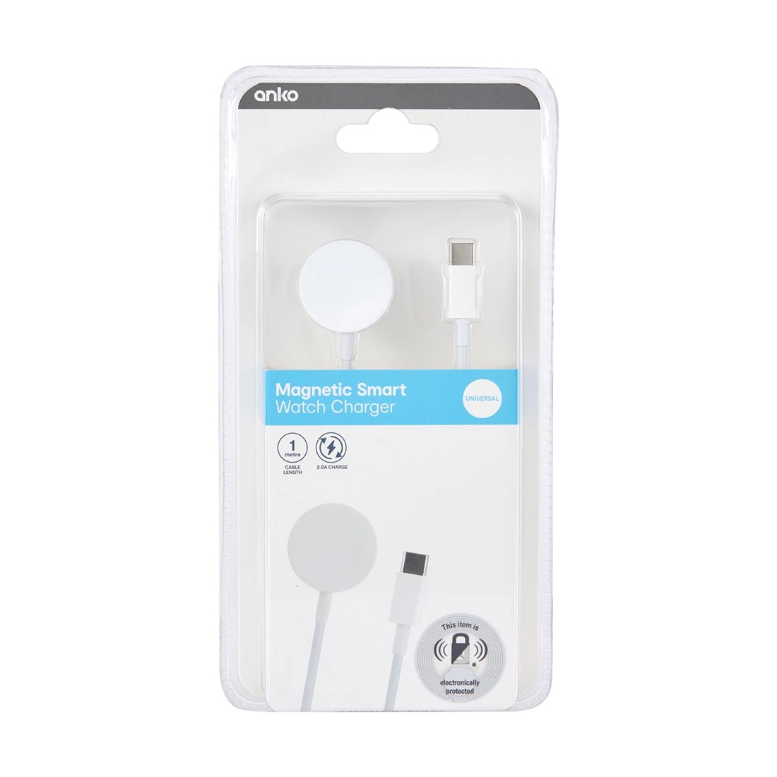 6 Type-C Magnetic Watch Charger - White, 6 of 6