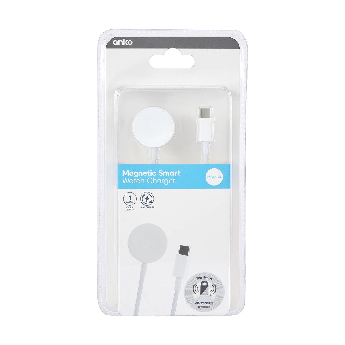 6 Type-C Magnetic Watch Charger - White, 6 of 6