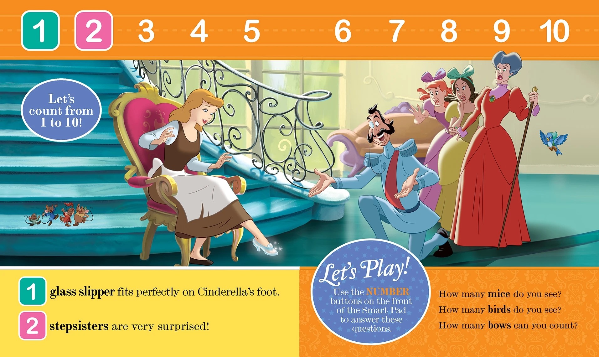 4 Disney Princess: My First Smart Pad Library 8-Book Set and Interactive Activity Pad - Book, 4 of 5