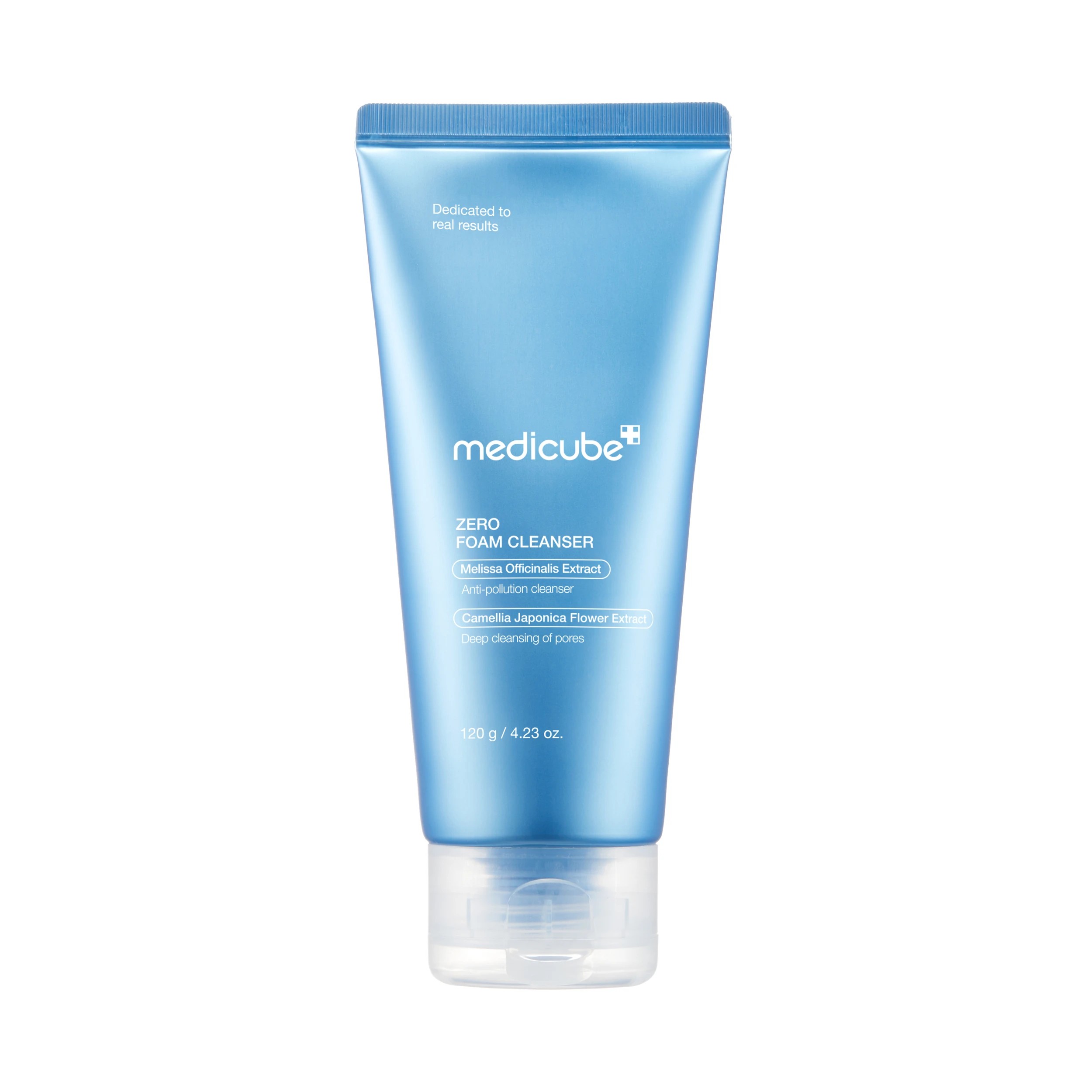 1 Medicube Zero Foam Cleanser 120g - Melissa Officinalis Extract and Camellia Japonica Flower Extract, 1 of 3