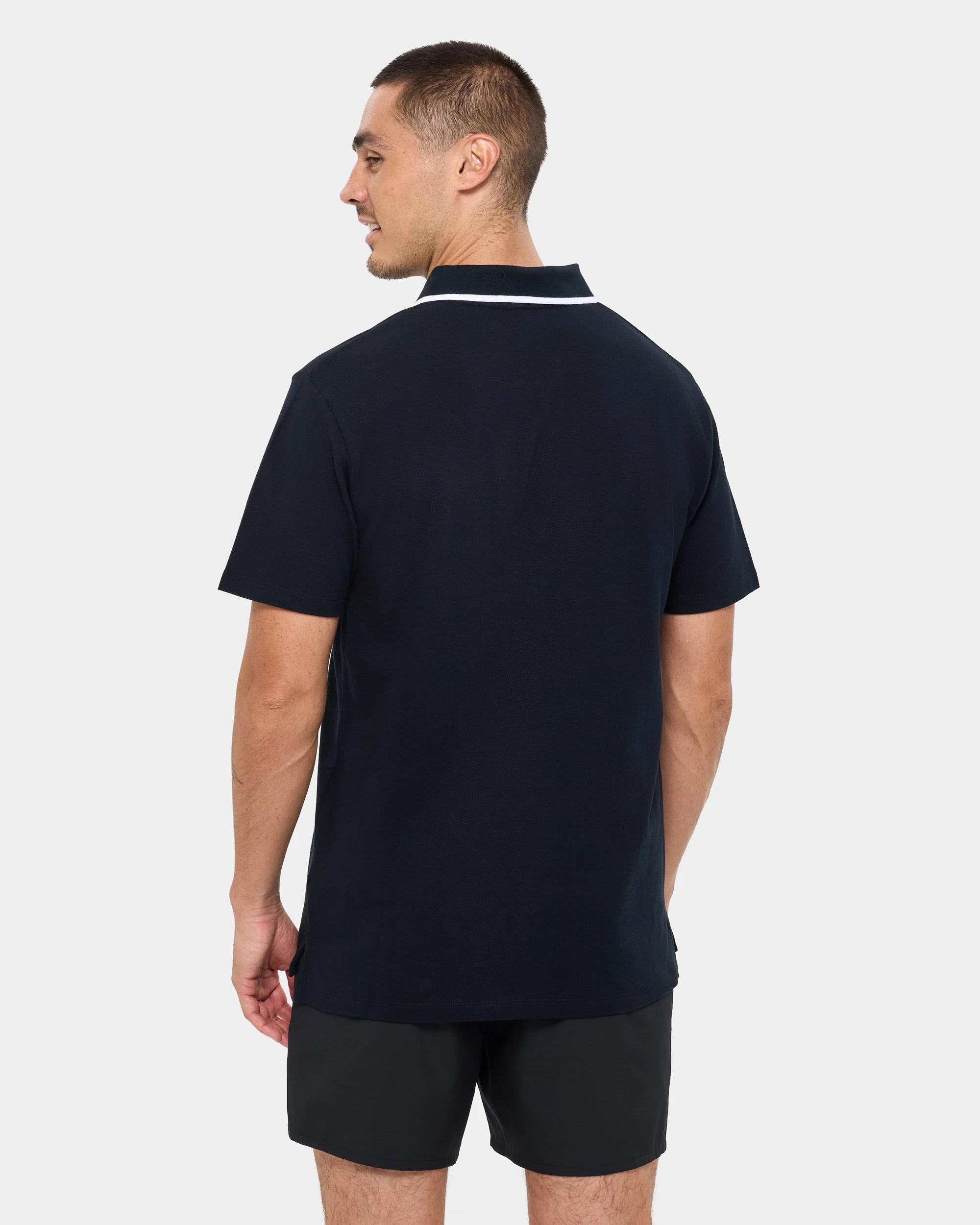 4 Fila Dante Polo Top BLACK, 4 of 6