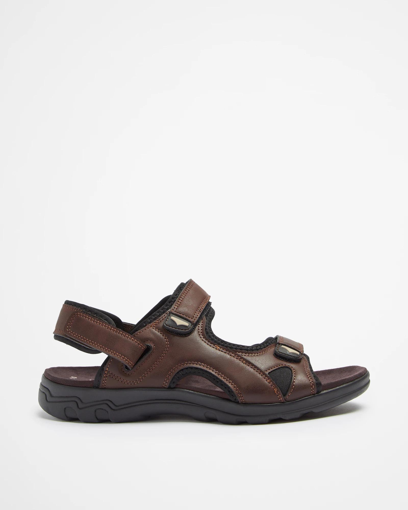 3 Target Mens Comfort Sandals BROWN, 3 of 3
