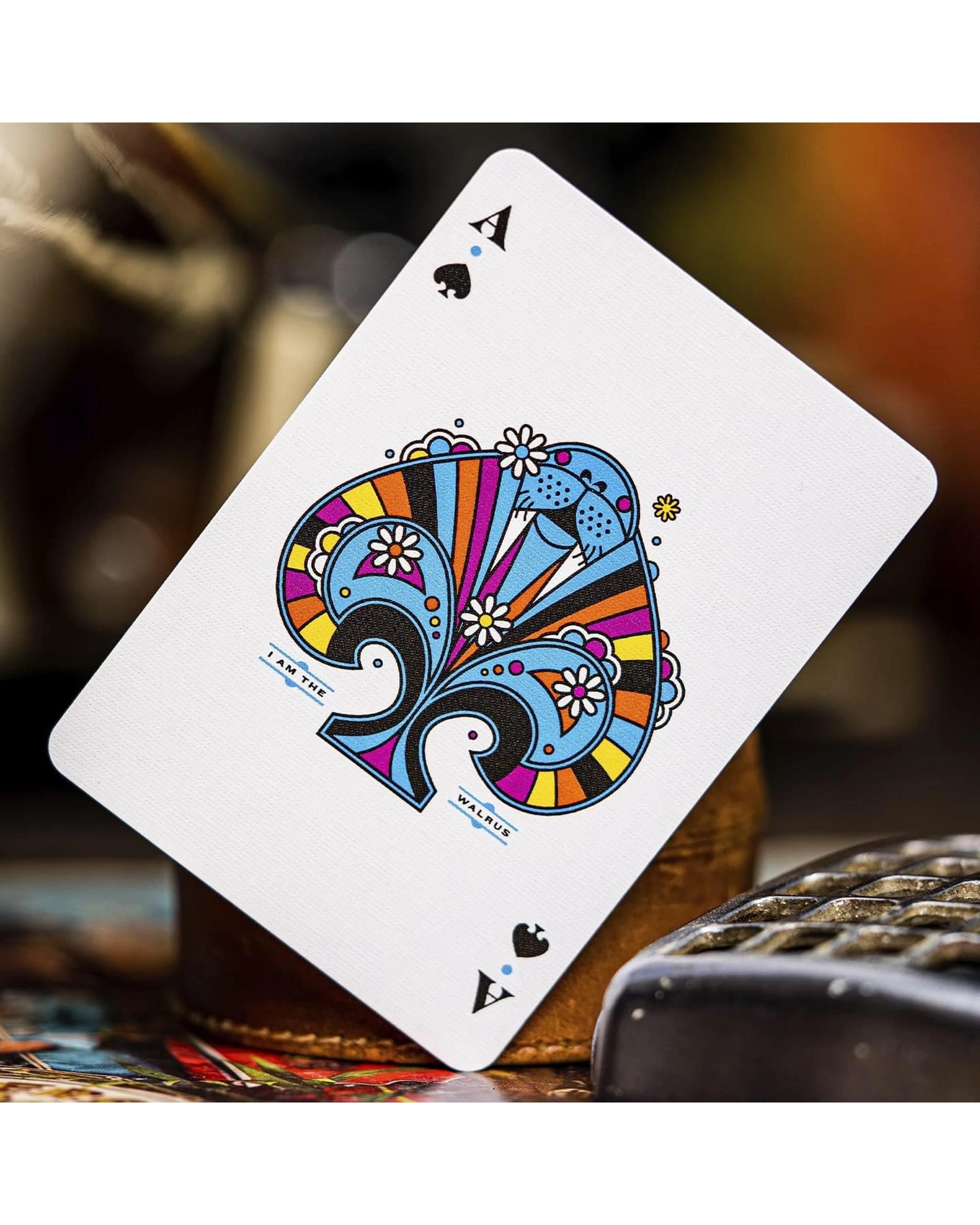 5 Theory 11 The Beatles Blue Playing Cards - Blue, 5 of 10