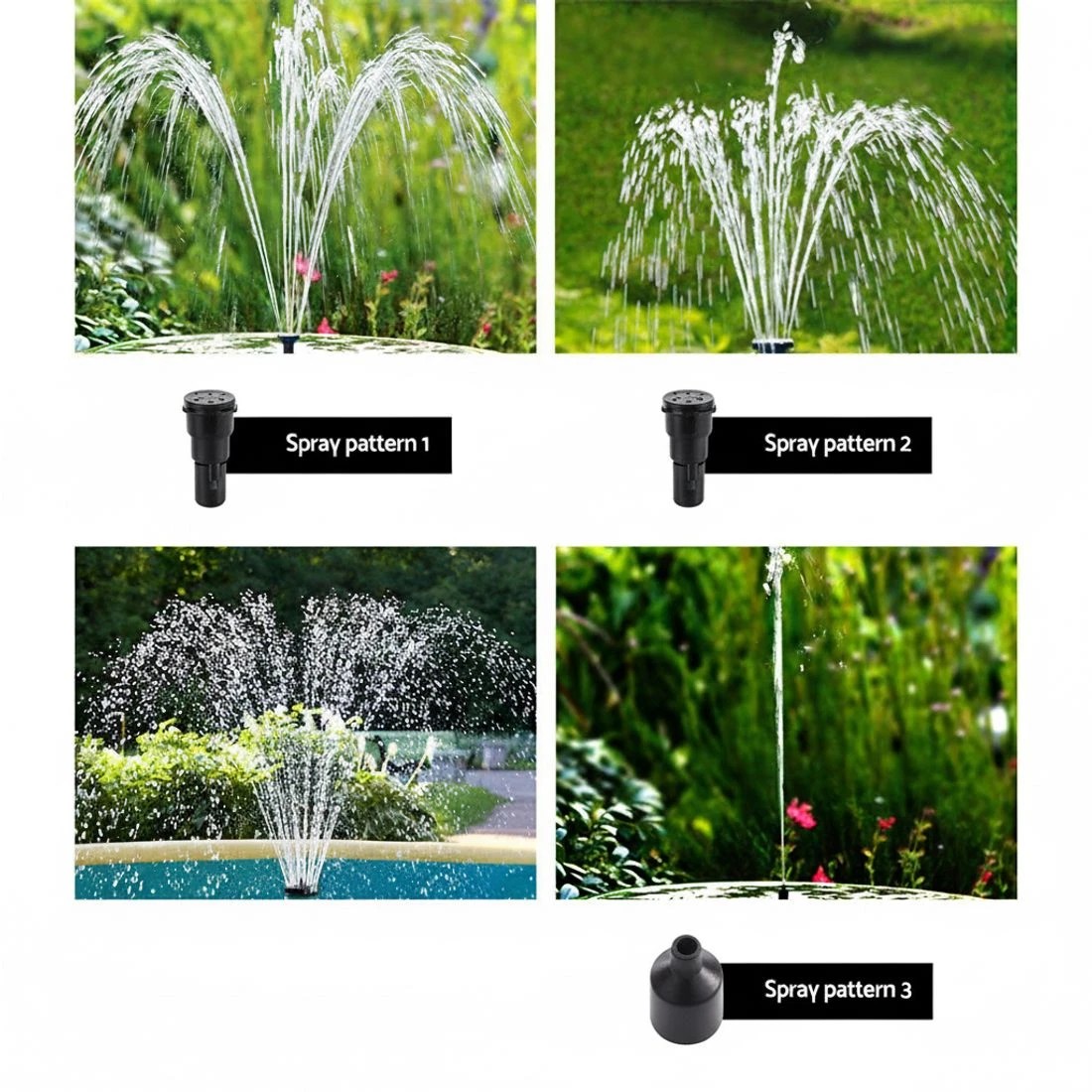 5 Gardeon Solar Pond Pump Submersible Water Fountain Kit 2.6FT - Black, 5 of 6