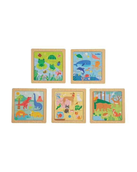 Wooden Jigsaw Puzzle - Assorted