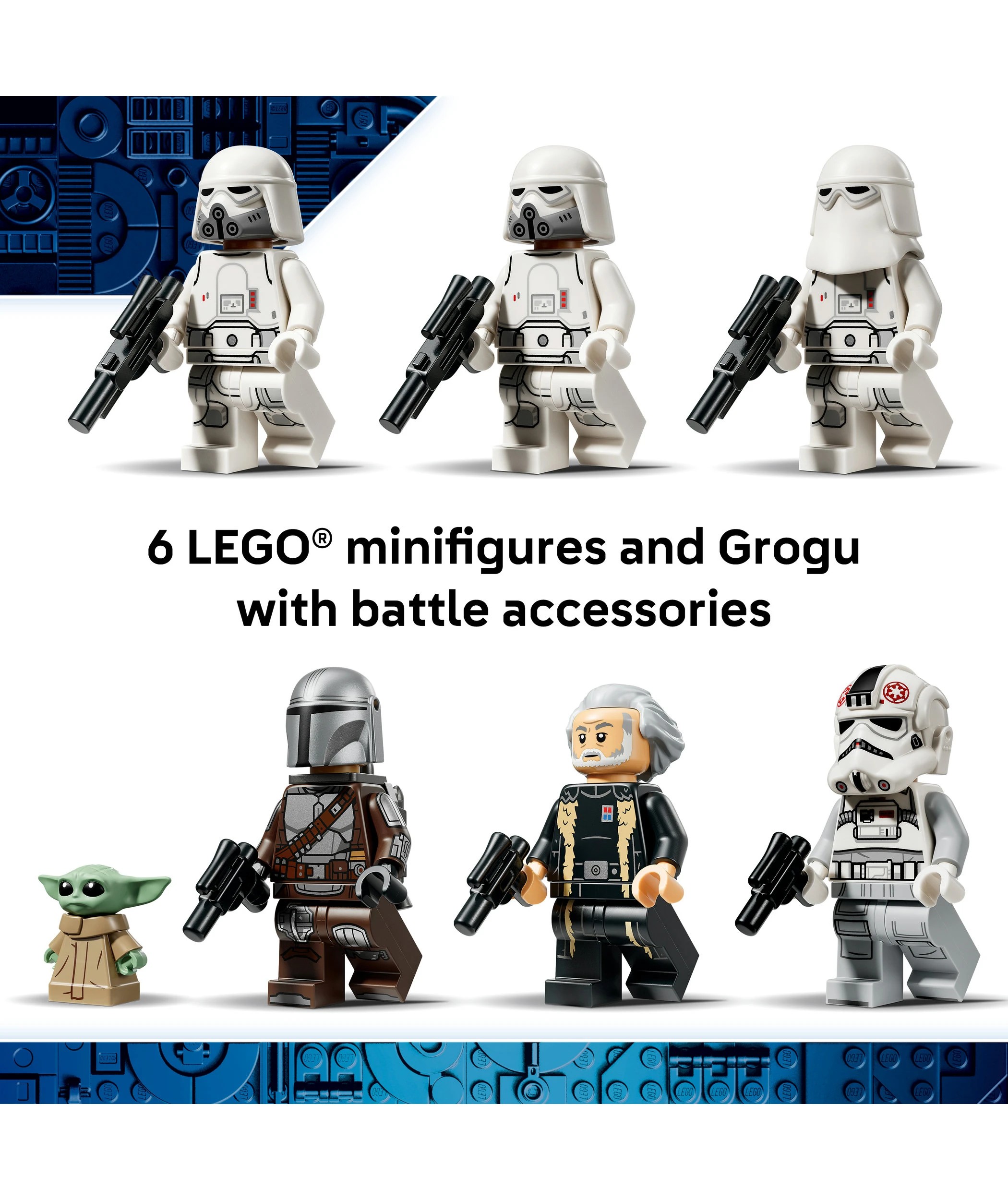 7 LEGO Star Wars Imperial Remnant AT-AT with INT-4 75454, 7 of 10