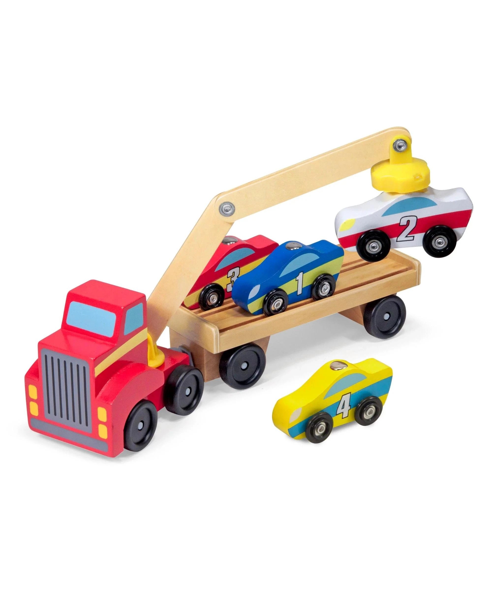 3 Melissa and Doug Magnetic Car Loader Playset, 3 of 8