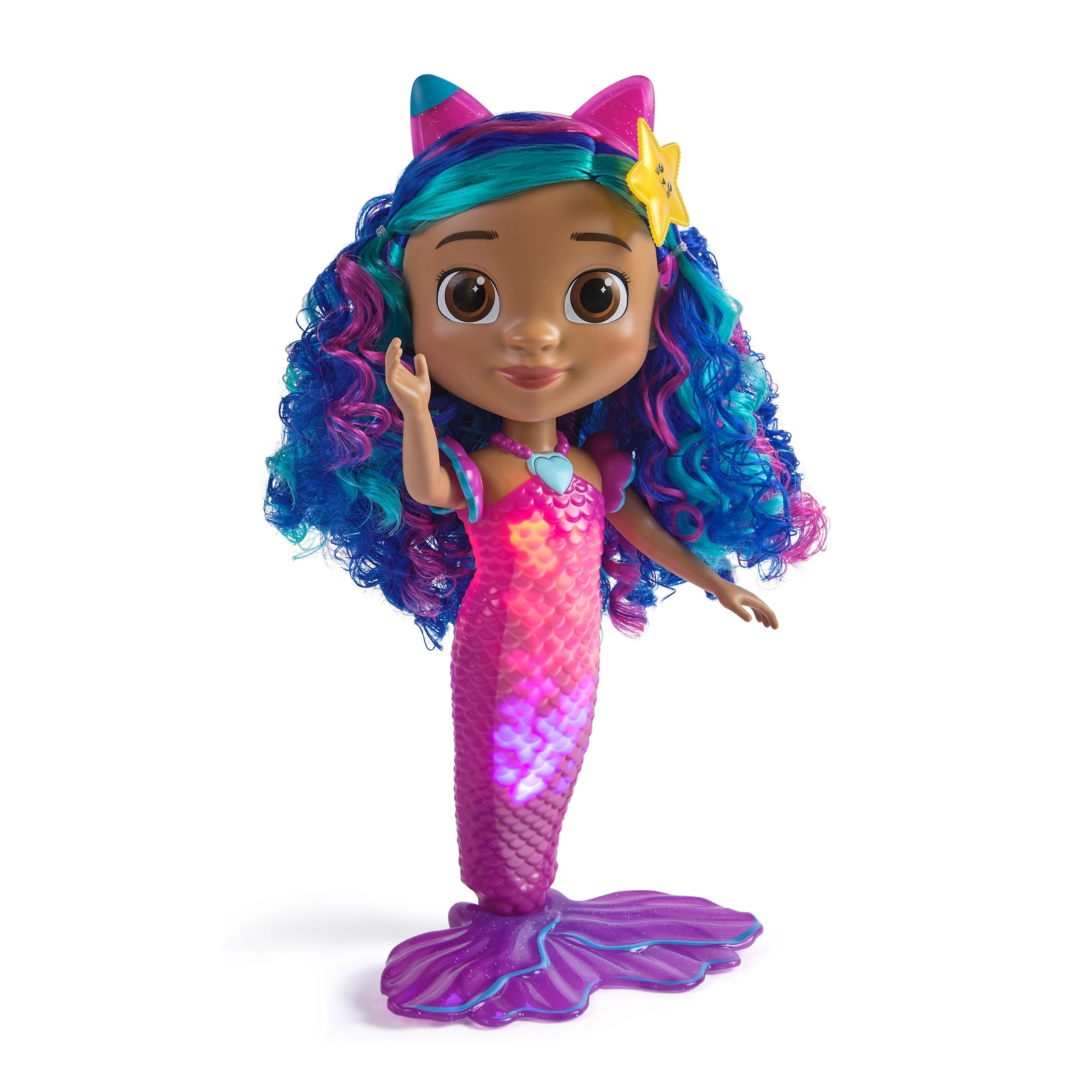 4 Gabby's Dollhouse: The Movie: Sing and Shine Mermaid Gabby, 4 of 10