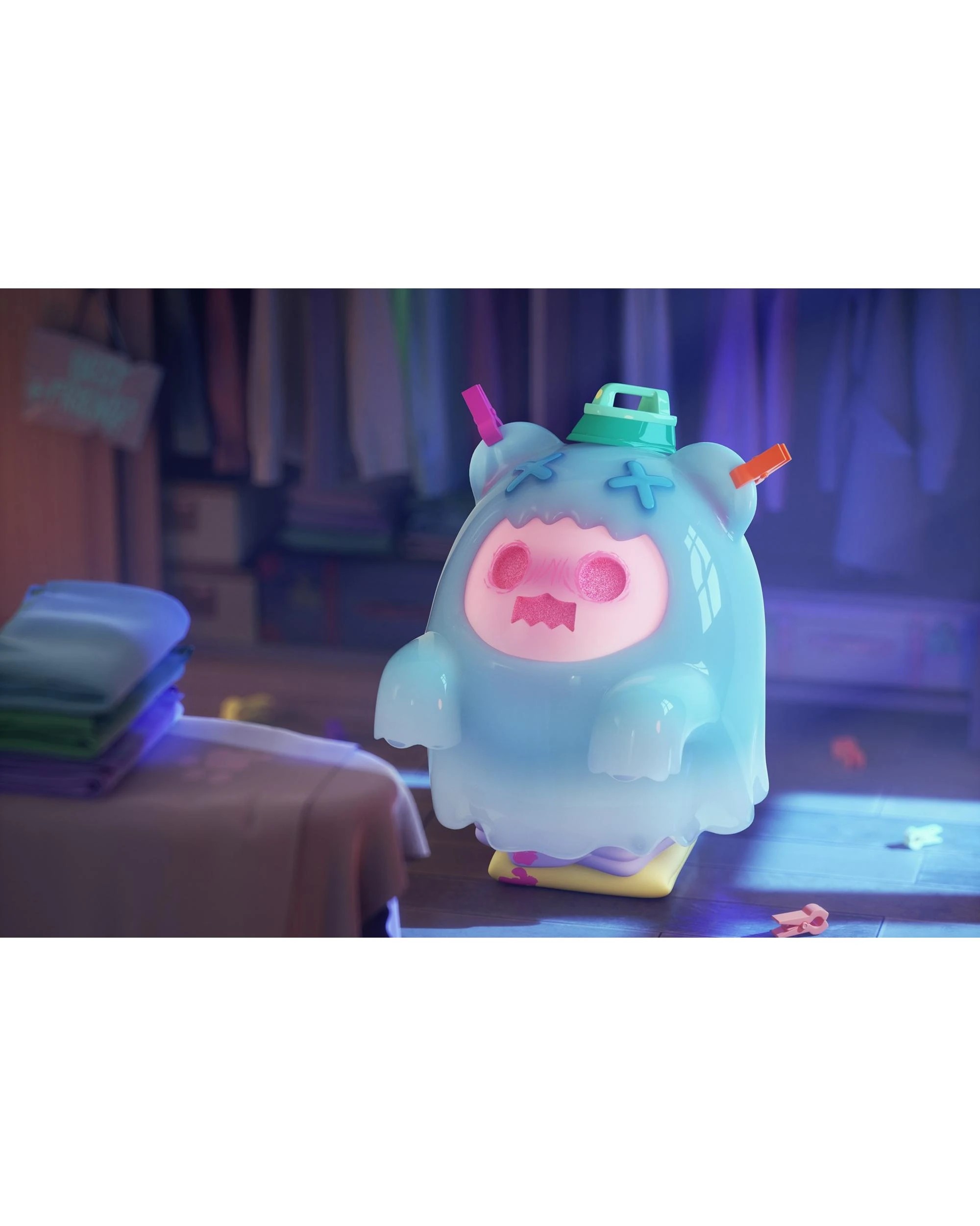 4 Finding Unicorn ShinWoo Ghost Bear House Series Figure Blind Box, 4 of 10