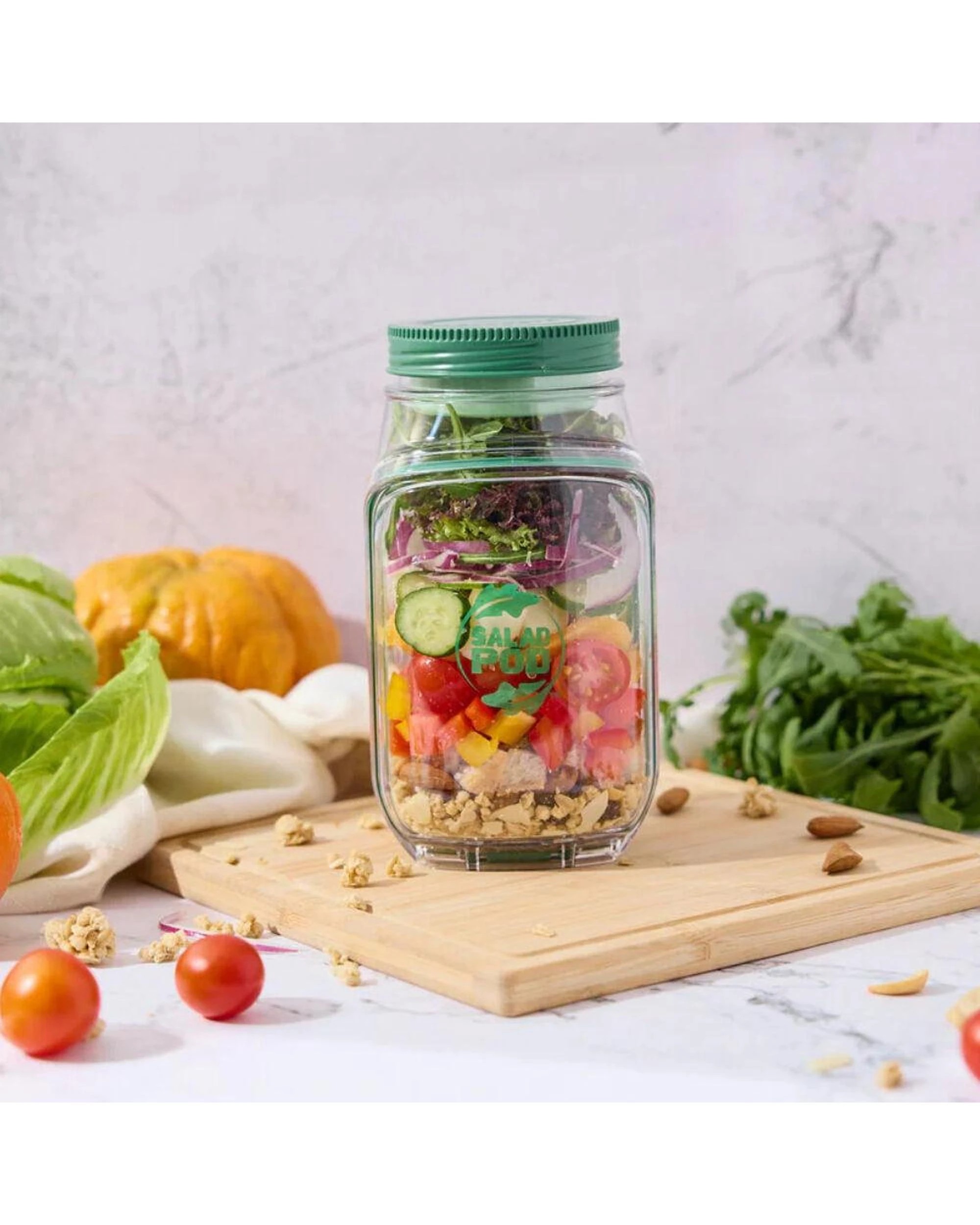 2 Prepara Salad Pod Container, 2 of 4