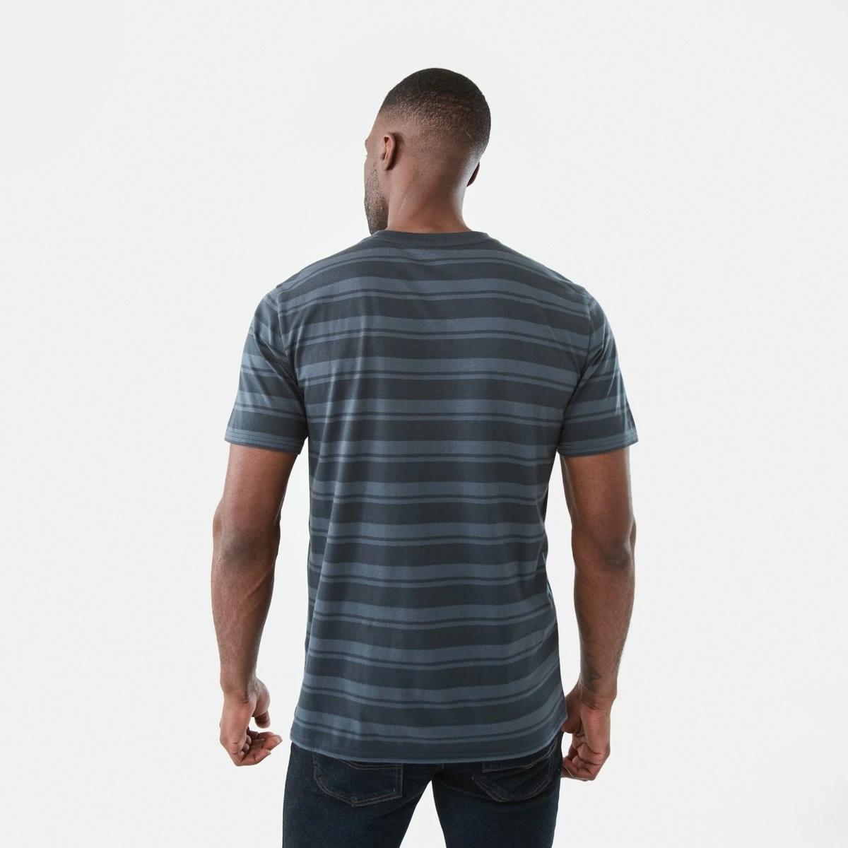 3 Australian Cotton Stripe T-shirt Nvy Stripe, 3 of 5