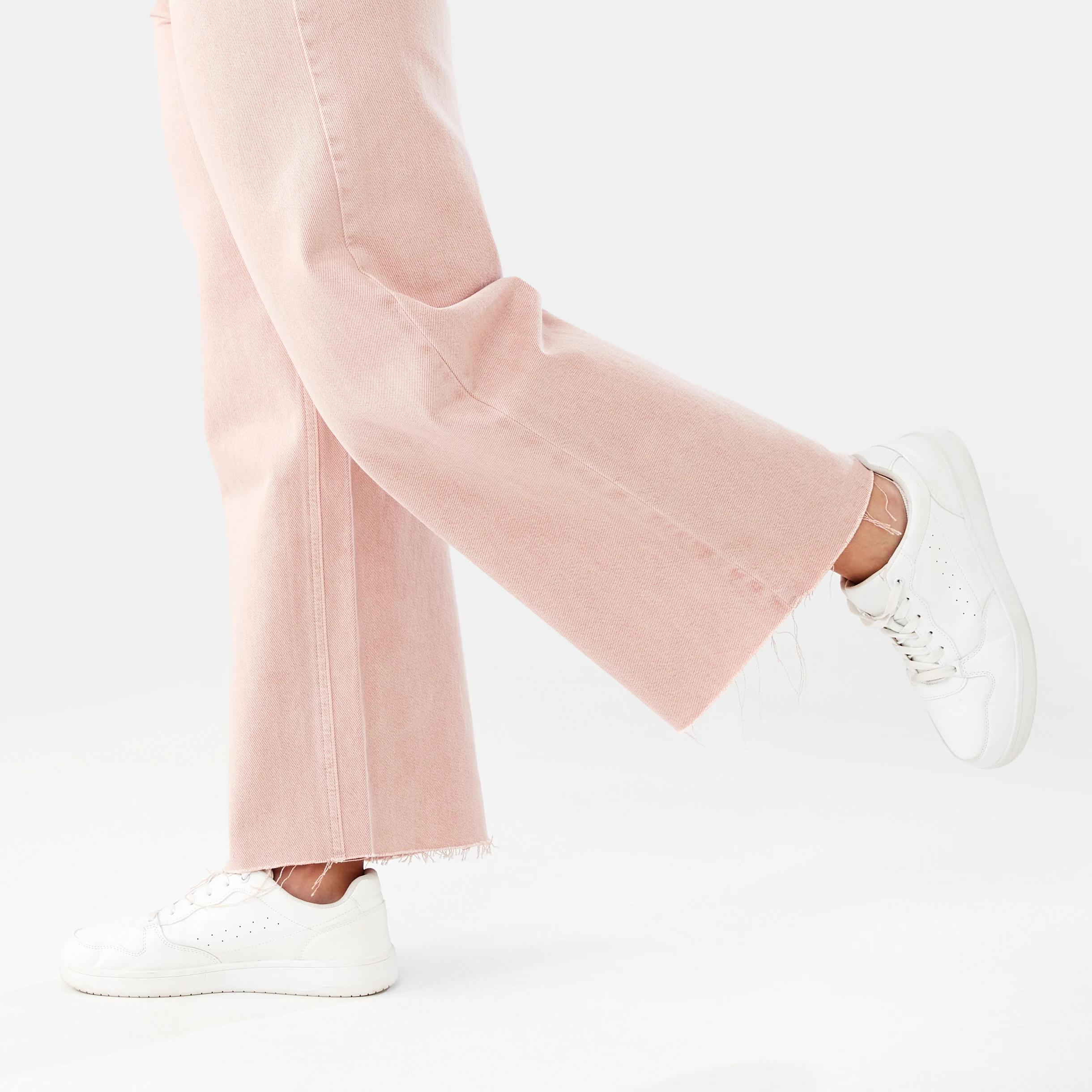9 Wide Leg Raw Hem Jeans Ropinden, 9 of 9