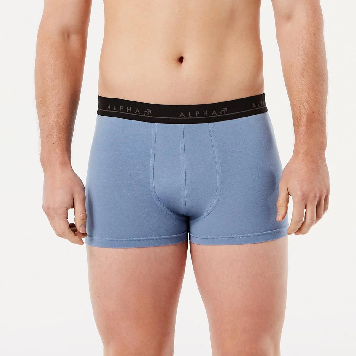 2 5 Pack Plain Trunks TURQUOISE BLUE, 2 of 10