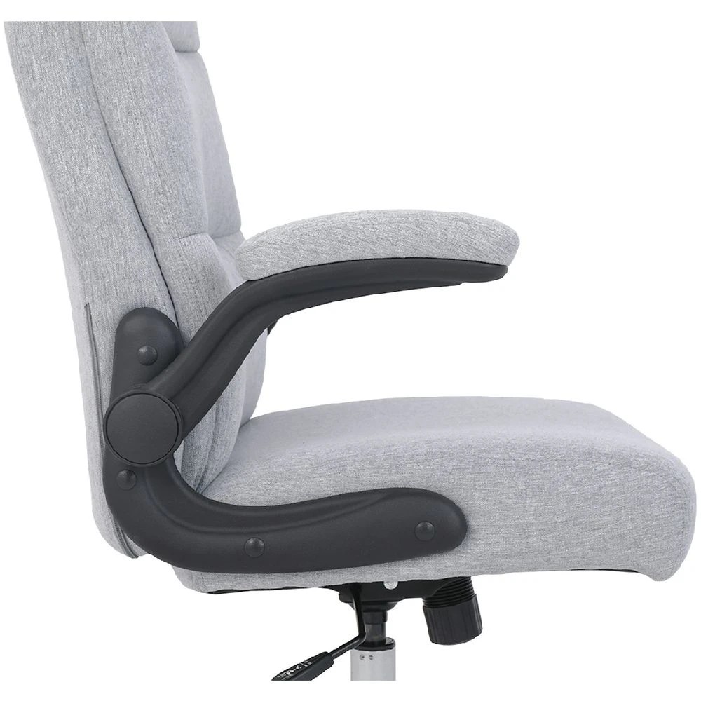 6 J.Burrows Stanton Fabric Chair Grey Ergonomic Chairs and Desk Chairs, 6 of 10