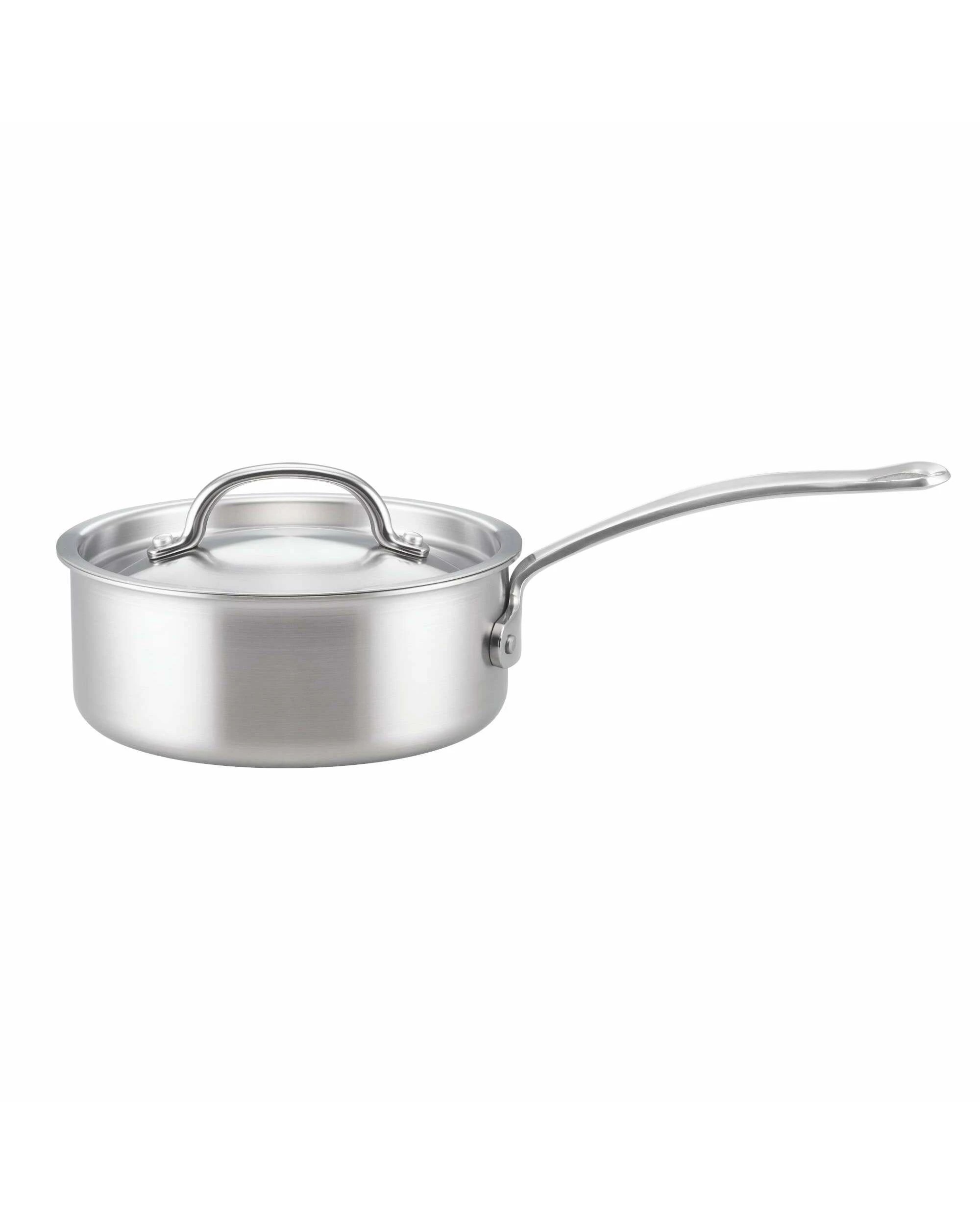 1 Essteele Per Amore Clad Stainless Steel Induction Covered Saucepan 18cm/1.9L - Silver, 1 of 2