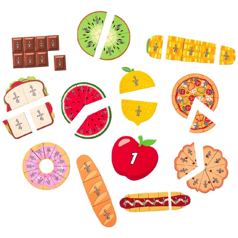 2 Kadink Magnetic Food Fractions Set, 2 of 3