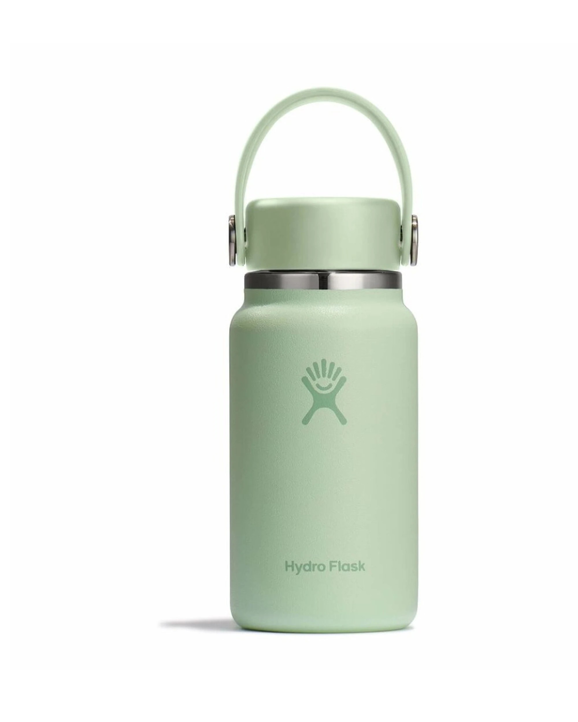 2 Hydro Flask Micro Bottle Double Wall Vacuum Insulated Leakproof Portable Aloe 200ml - Green, 2 of 3