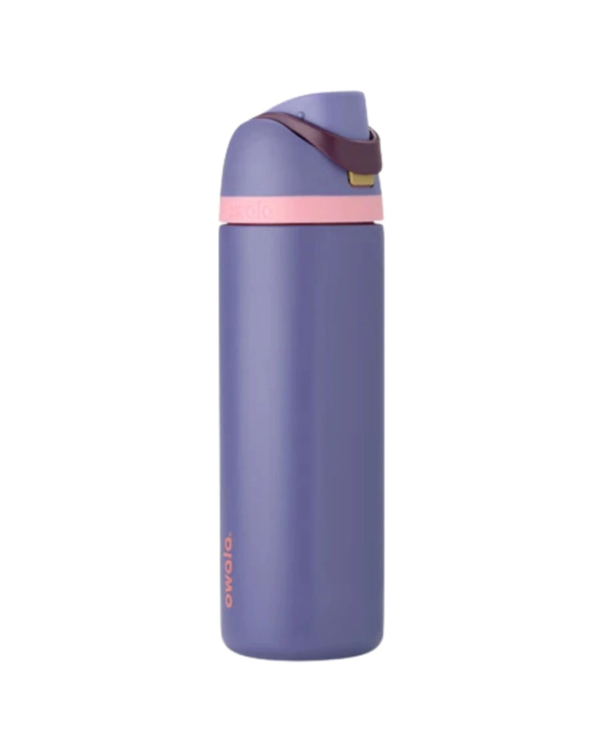 1 Owala FreeSip Stainless Steel Insulated 24oz Water Drink Bottle Jay - Purple, 1 of 5