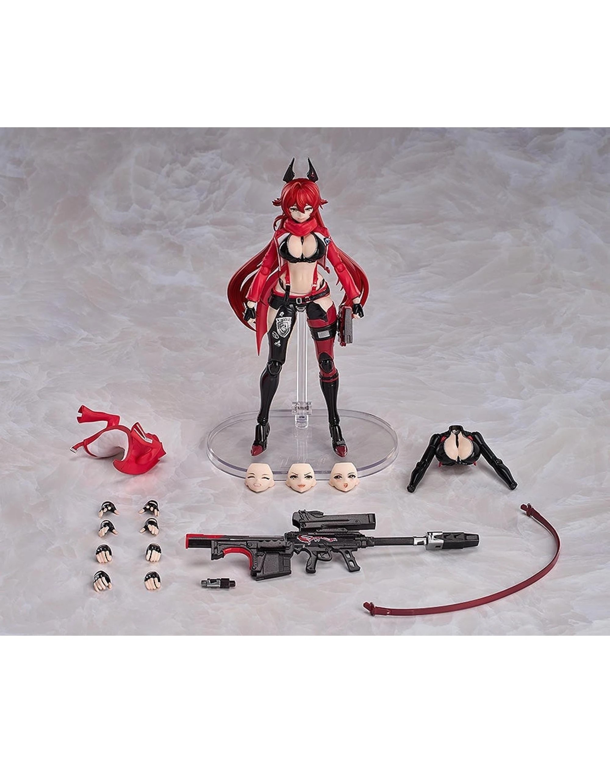 9 Goddess of Victory Nikke Hyper Body Red Hood Figure, 9 of 10